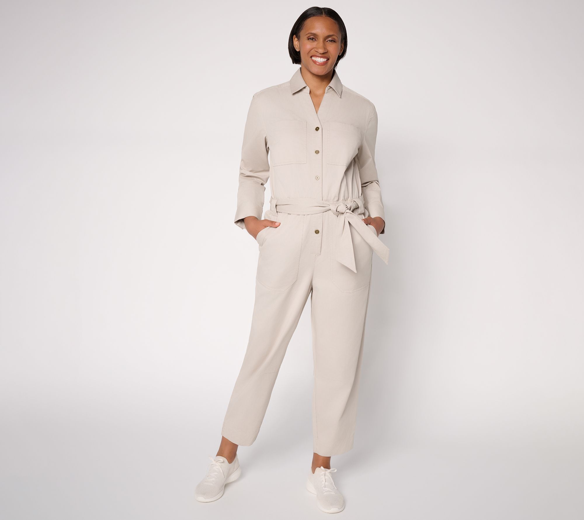 "As Is" Martha Stewart Signature Reg Utility Jumpsuit