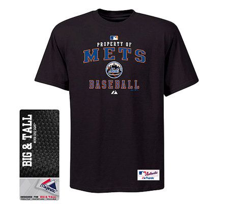New York Mets Men's Majestic Big & Tall Shirt Size 3X or