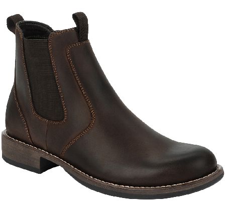 Eastland Men's Leather Ankle Boots - Daily Double - Page 1 — QVC.com