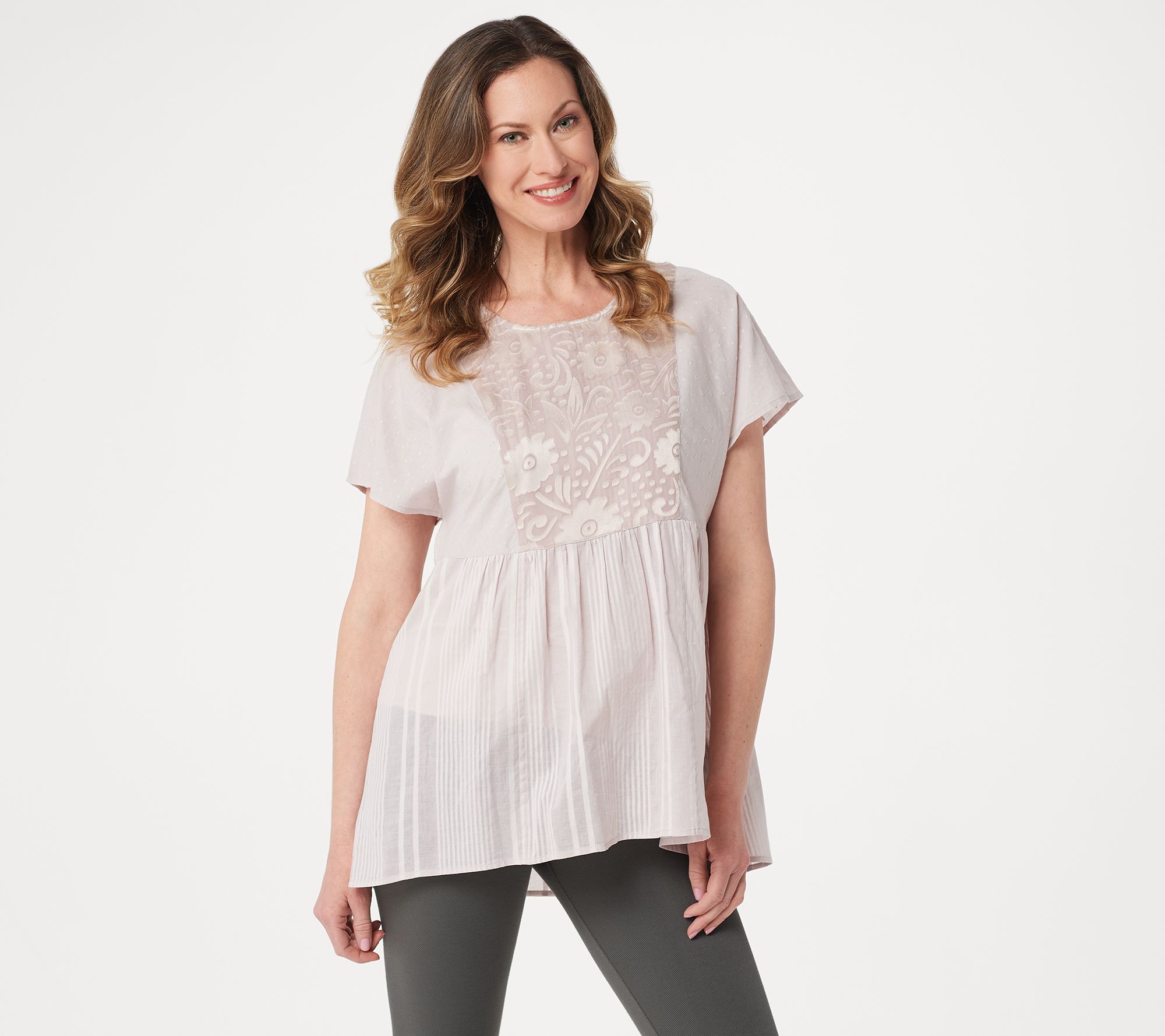 qvc peasant tops