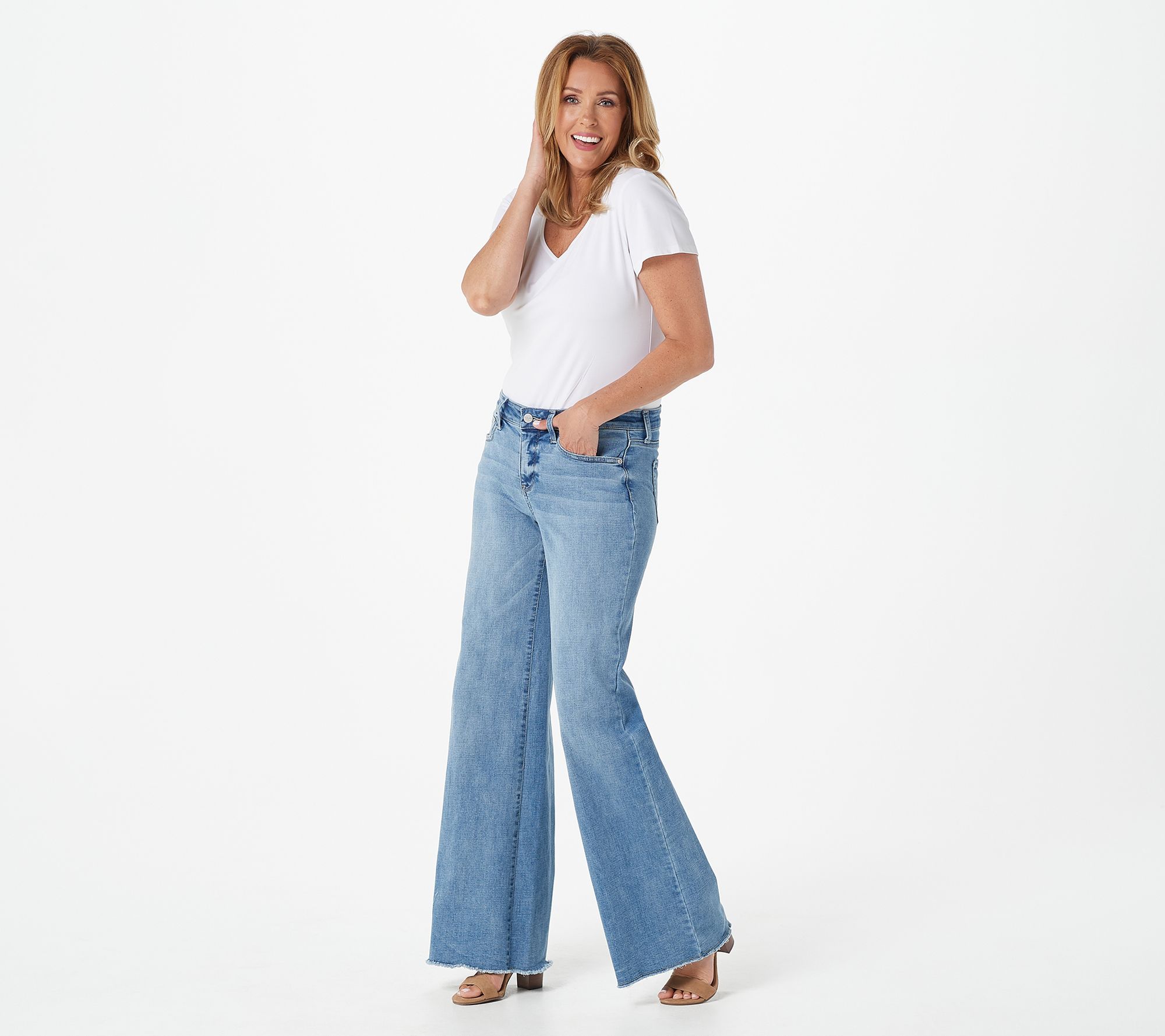 nydj teresa wide leg jeans