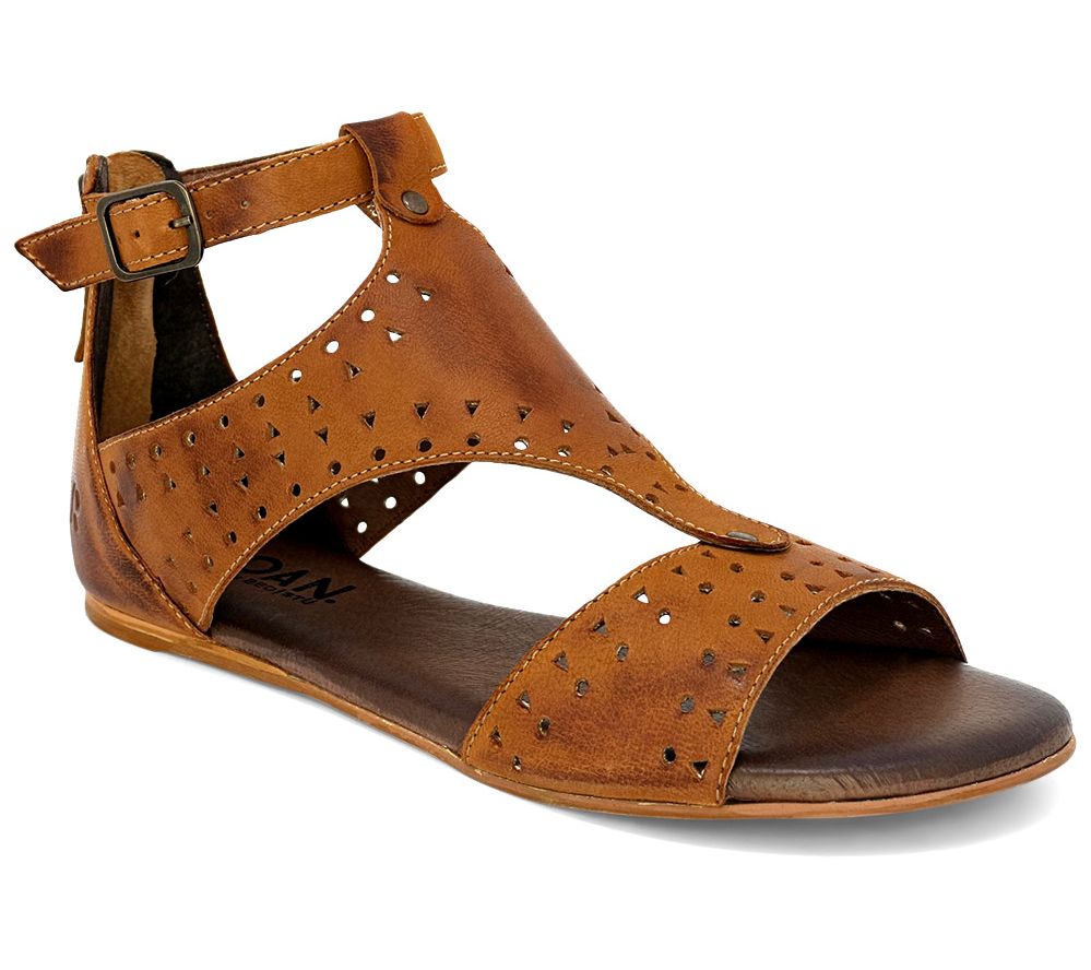 roan leather sandals