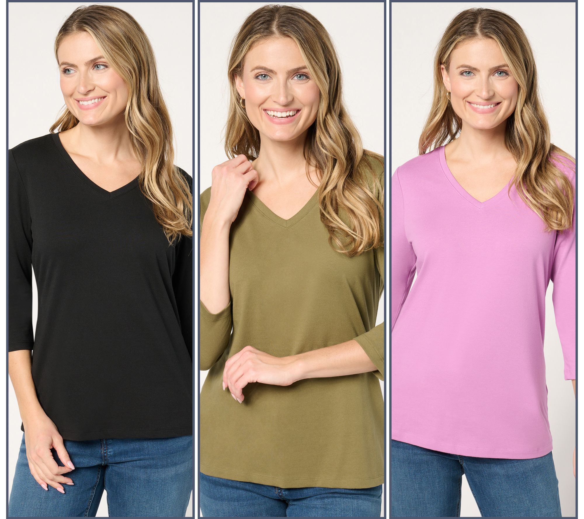 Misses Small (6-8) - No Closure - Blouses & Tops - QVC.com