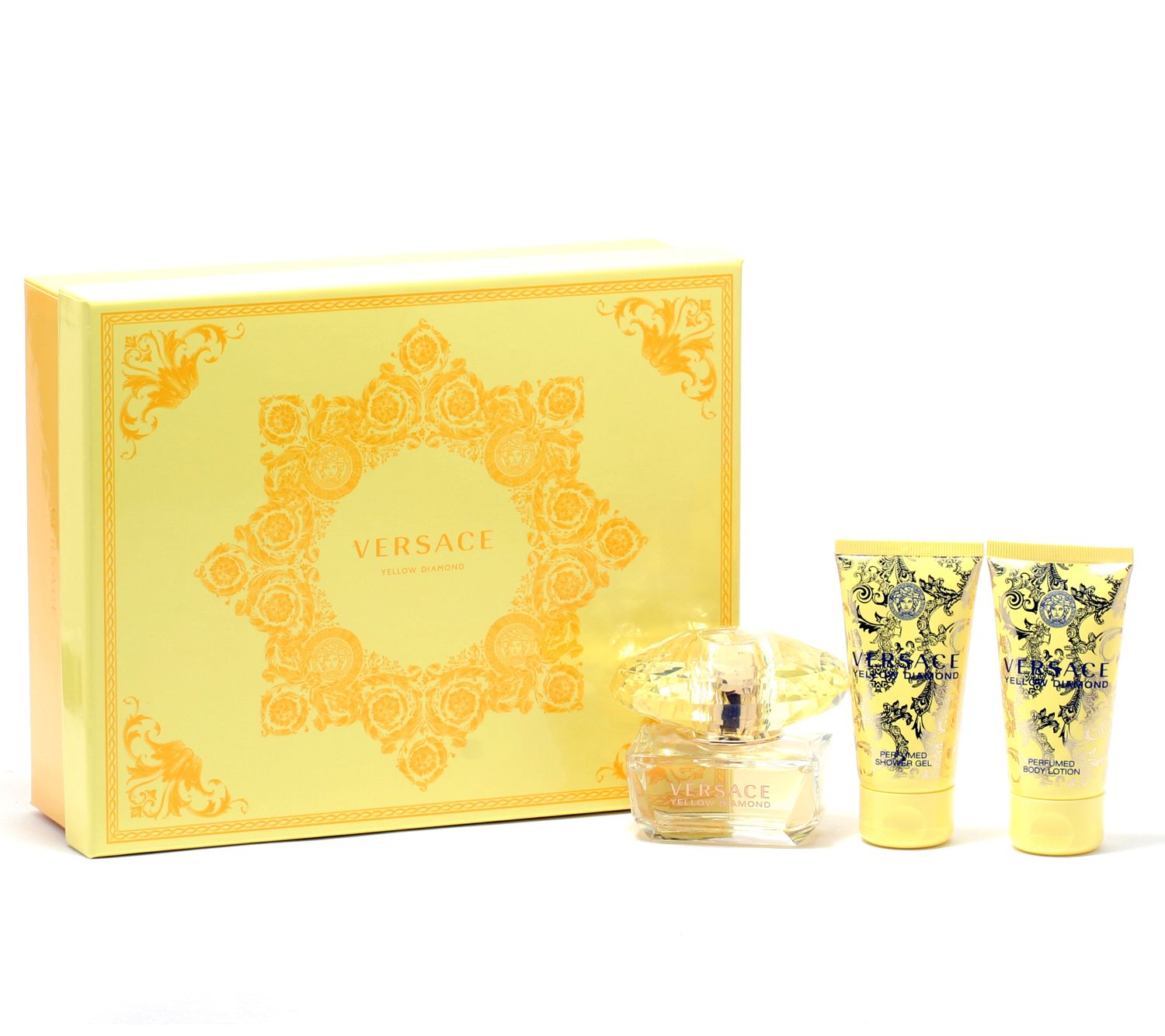 Versace Yellow Diamond EDT 1.7-oz Spray 3-pc Se t - Ladies