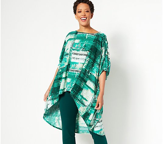 Attitudes by Renee Global Illusions Como Jersey Tunic