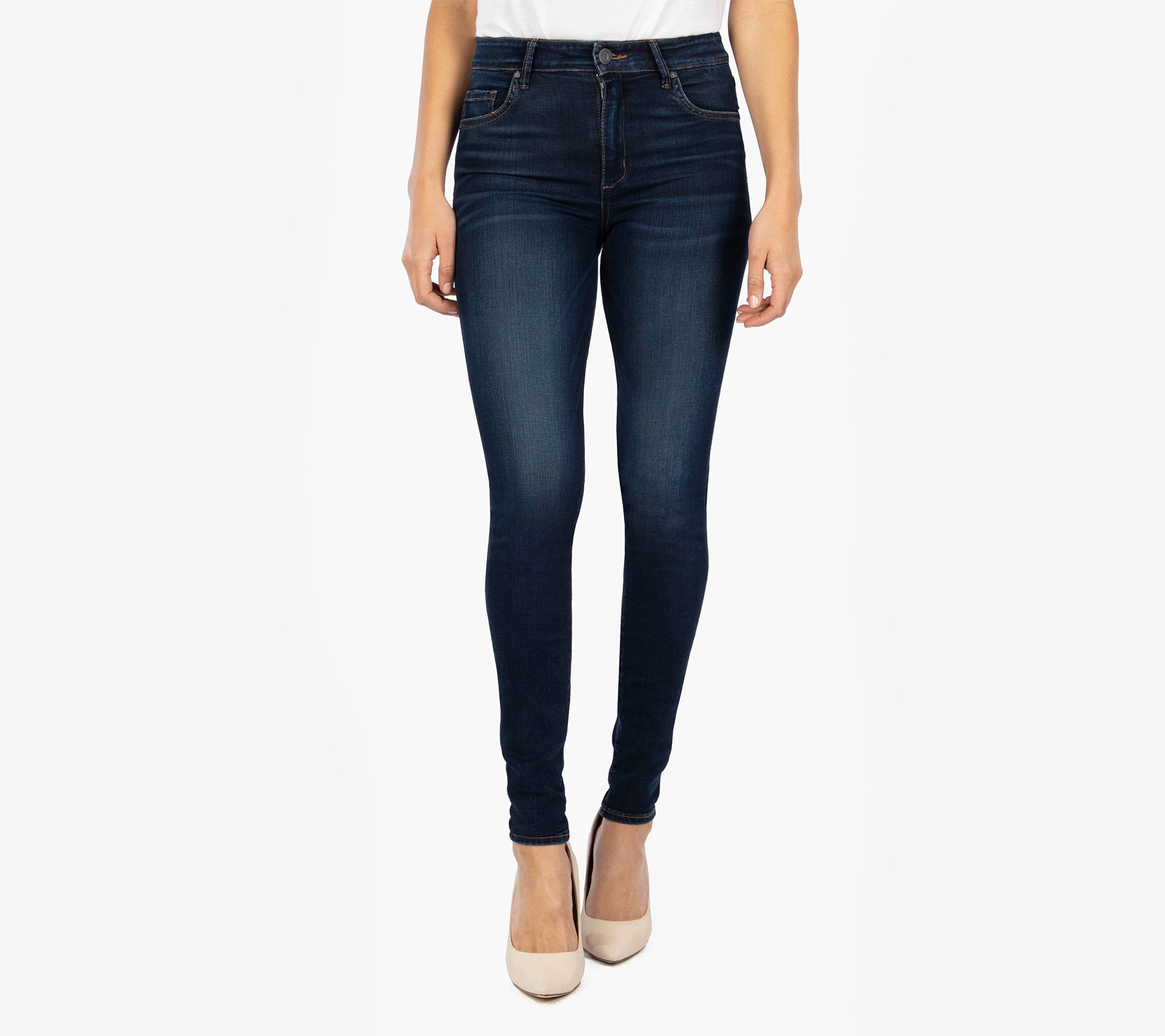 kut from the kloth mia high waist skinny jeans