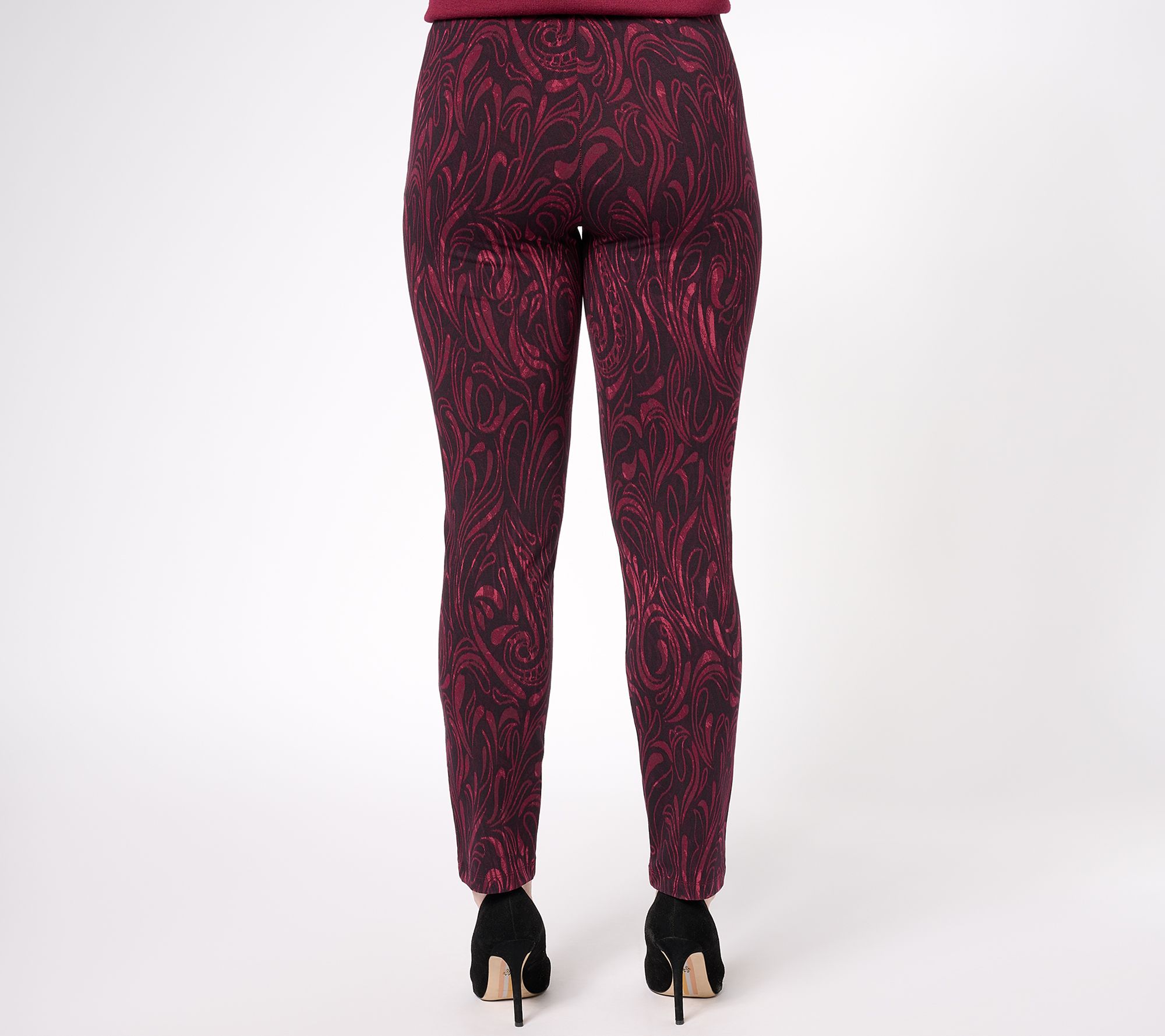 Buy Lysse women plus size snake print pull on legging black Online