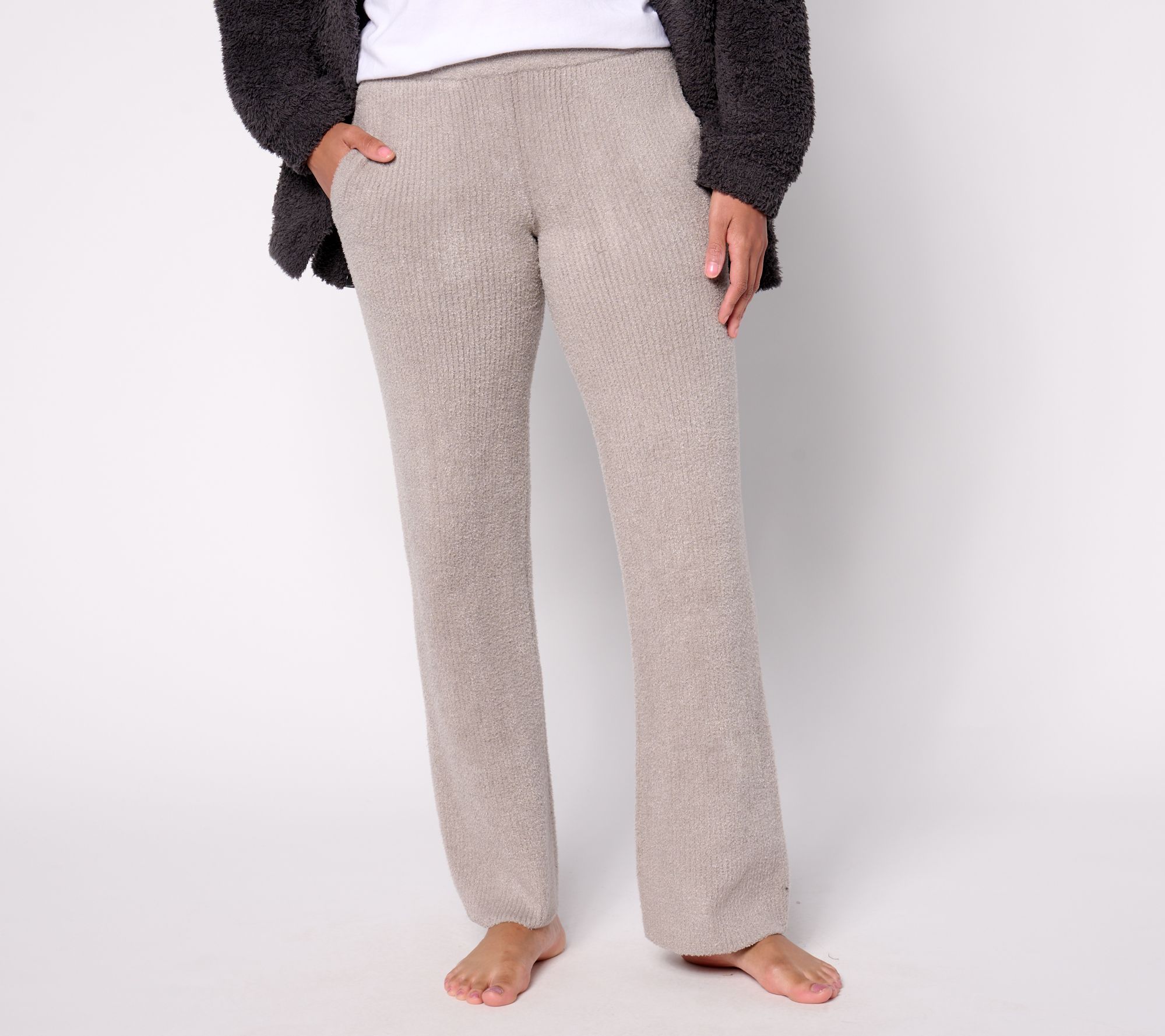 Barefoot Dreams Regular CozyChic Lite Welt Pocket Ribbed Pant