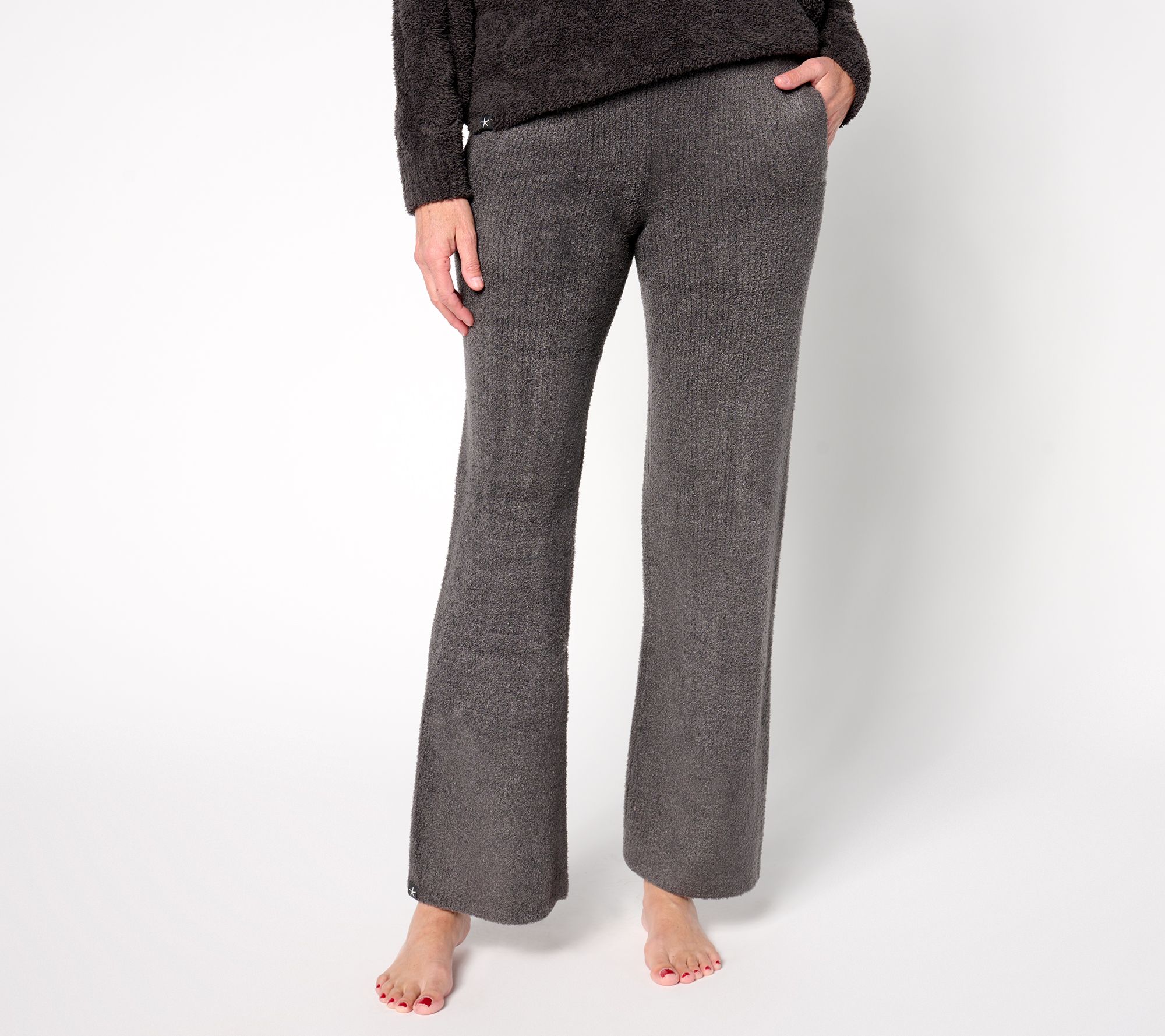 Barefoot Dreams Regular CozyChic Lite Welt Pocket Ribbed Pant