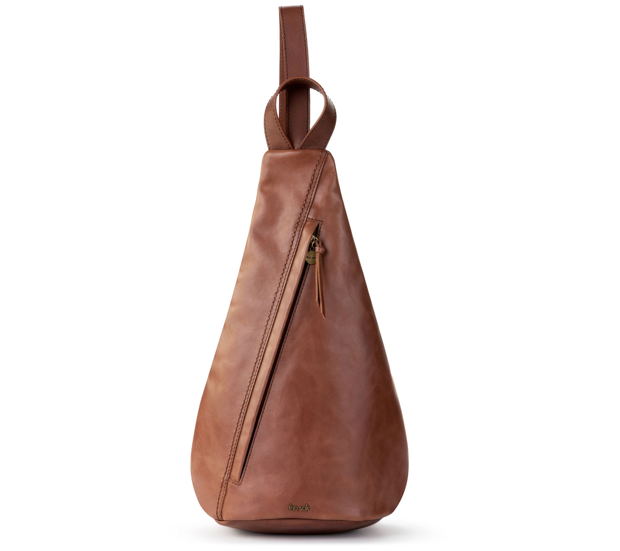 The Sak Geo Leather Sling Backpack