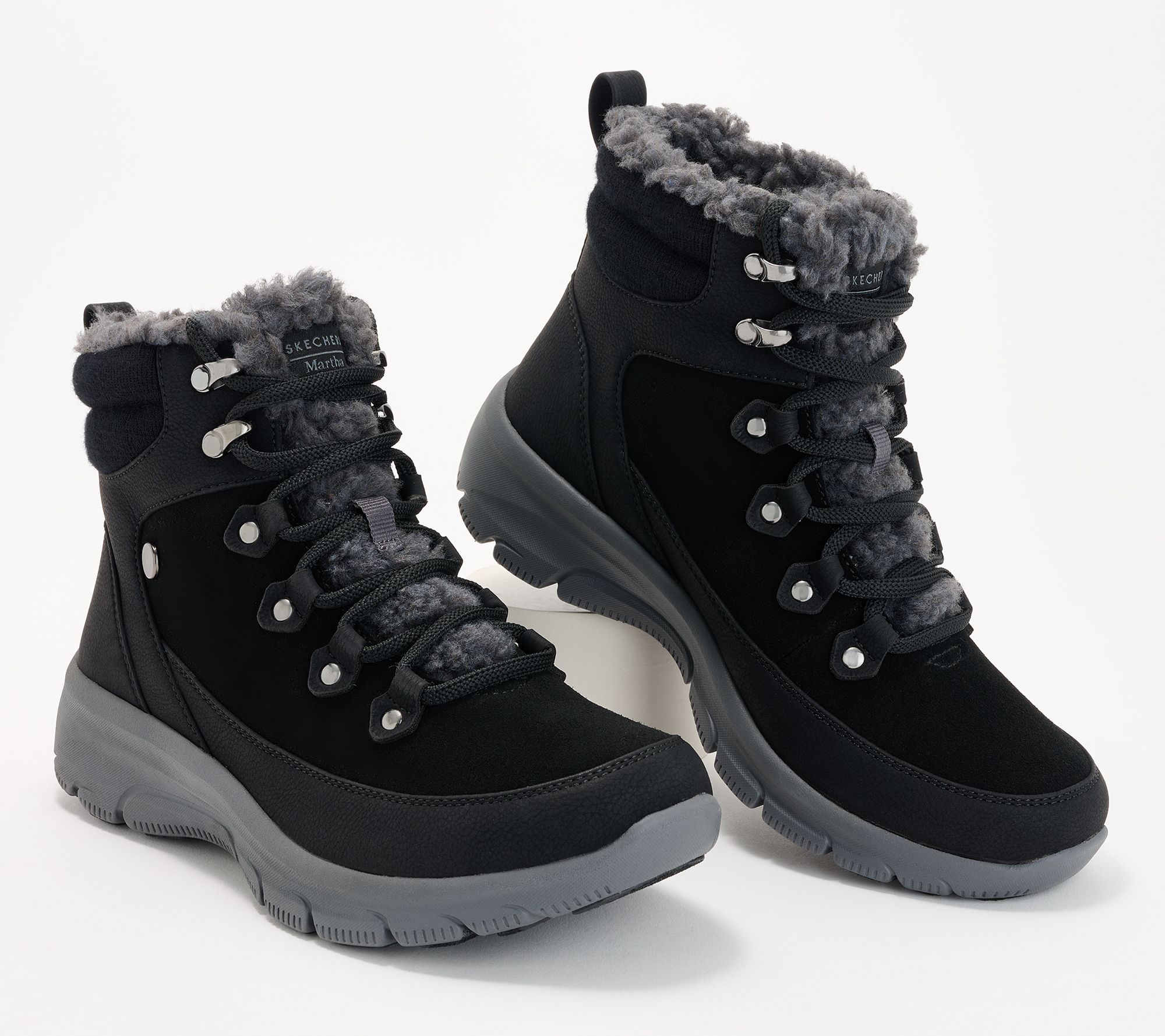 Skechers High Top Lace Up Hiker Boot - QVC UK