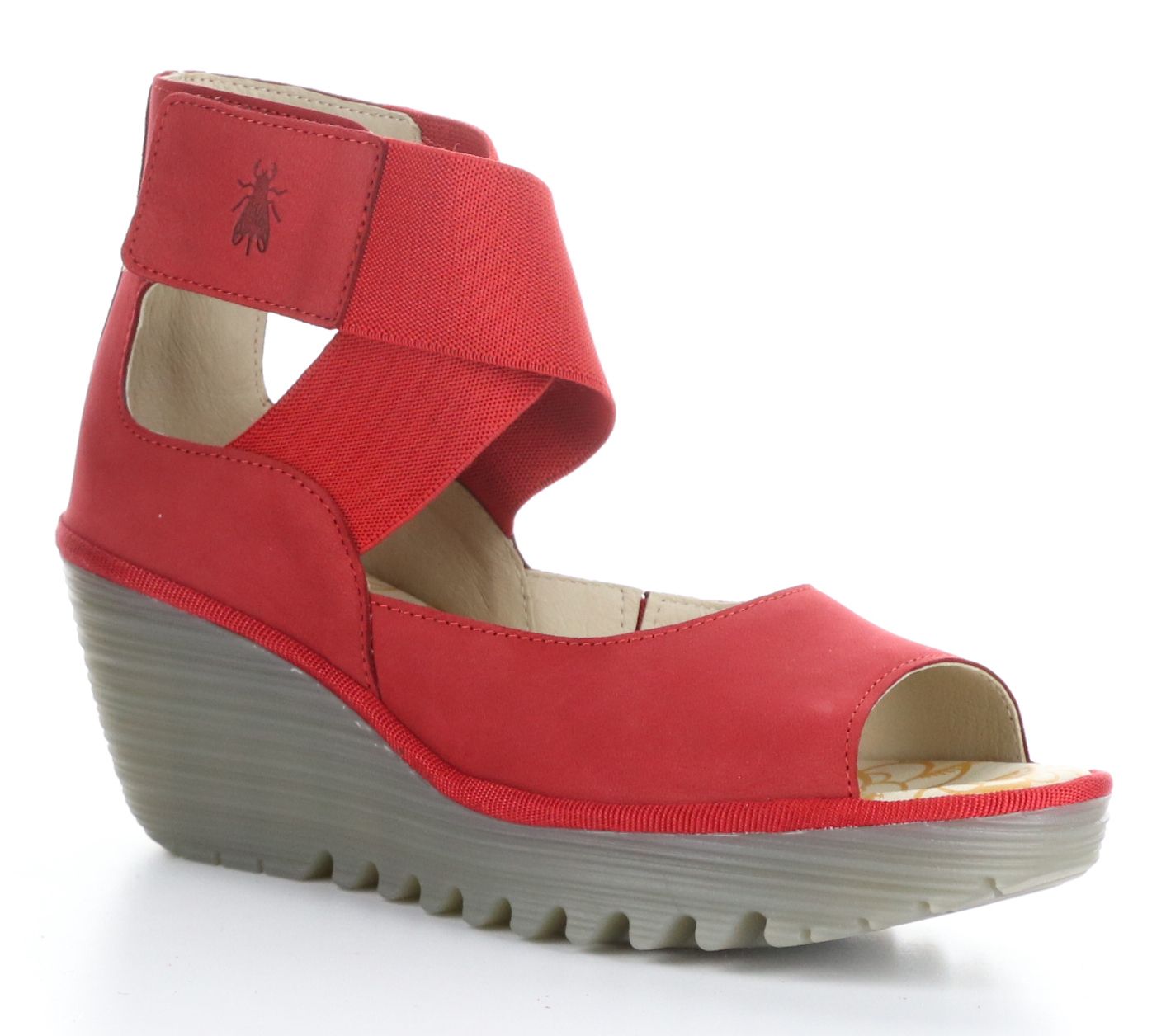 Fly London Suede Wedges Yefi QVC