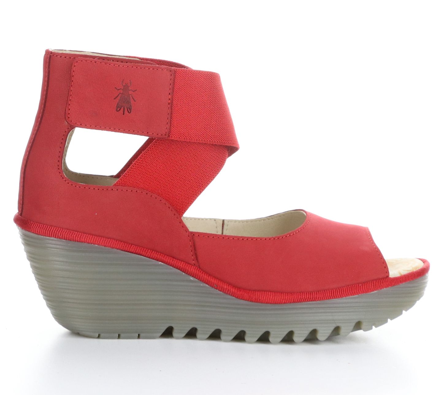 Fly London Suede Wedges - Yefi - QVC.com