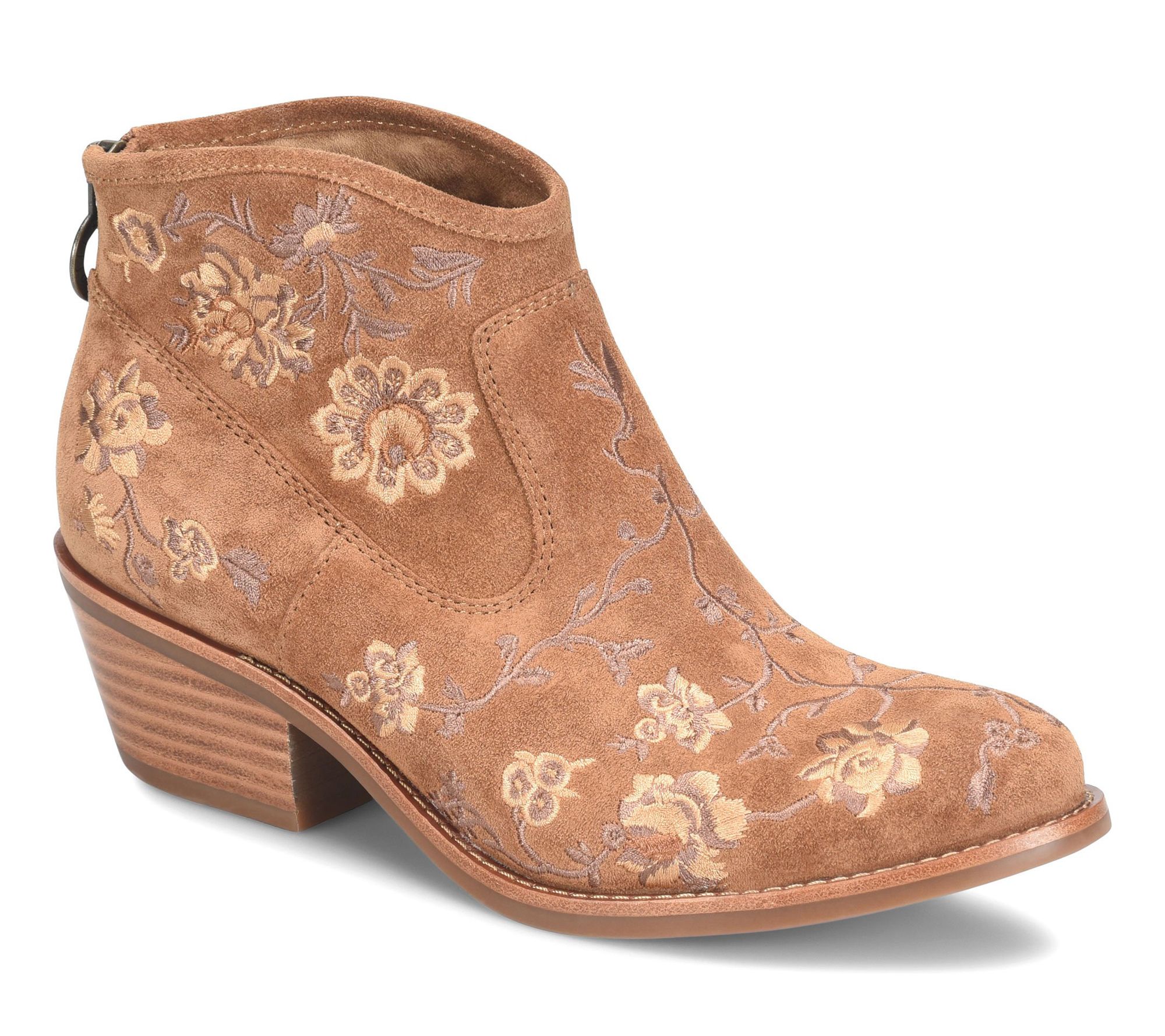 Sofft Western Inspired Leather Booties - Aisley