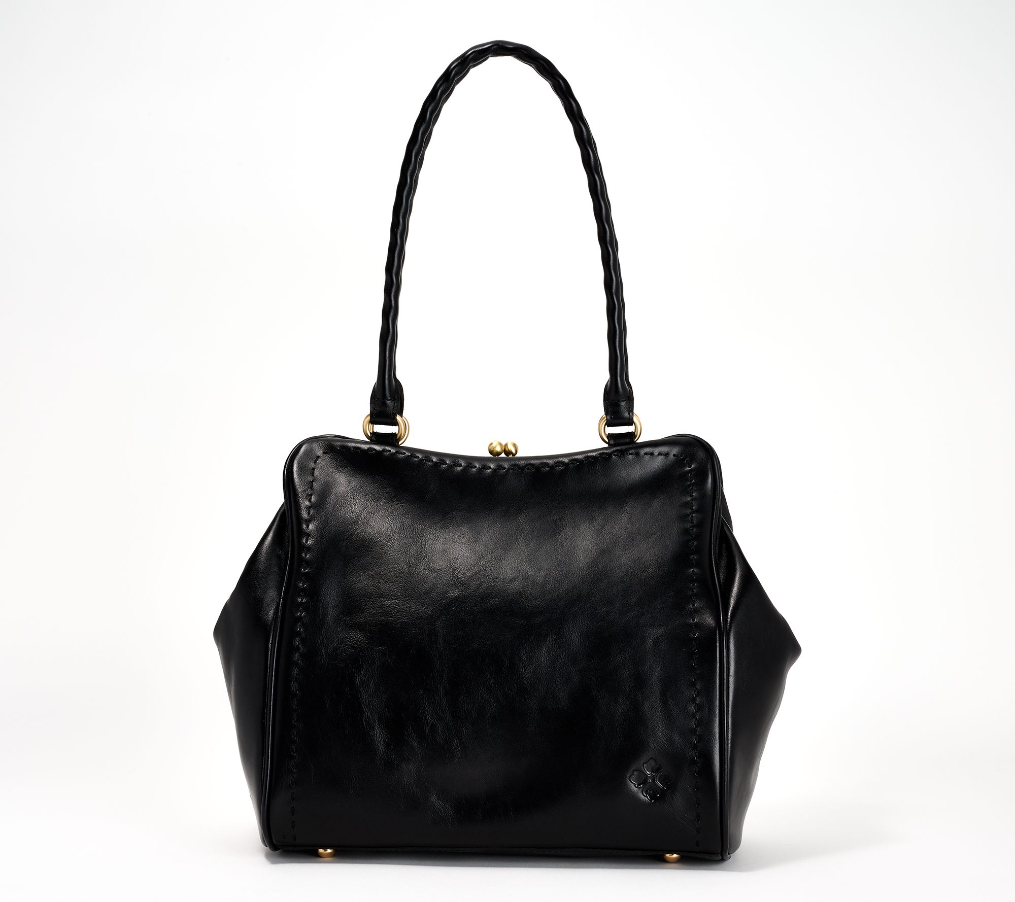 Patricia Nash Leather Kalivia Frame Satchel