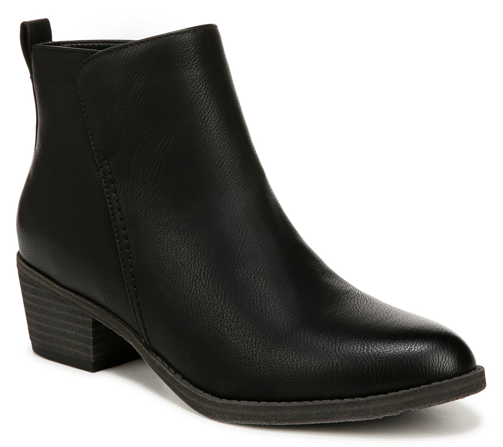 SOUL Naturalizer Block Heel Ankle Boots- Zaylee
