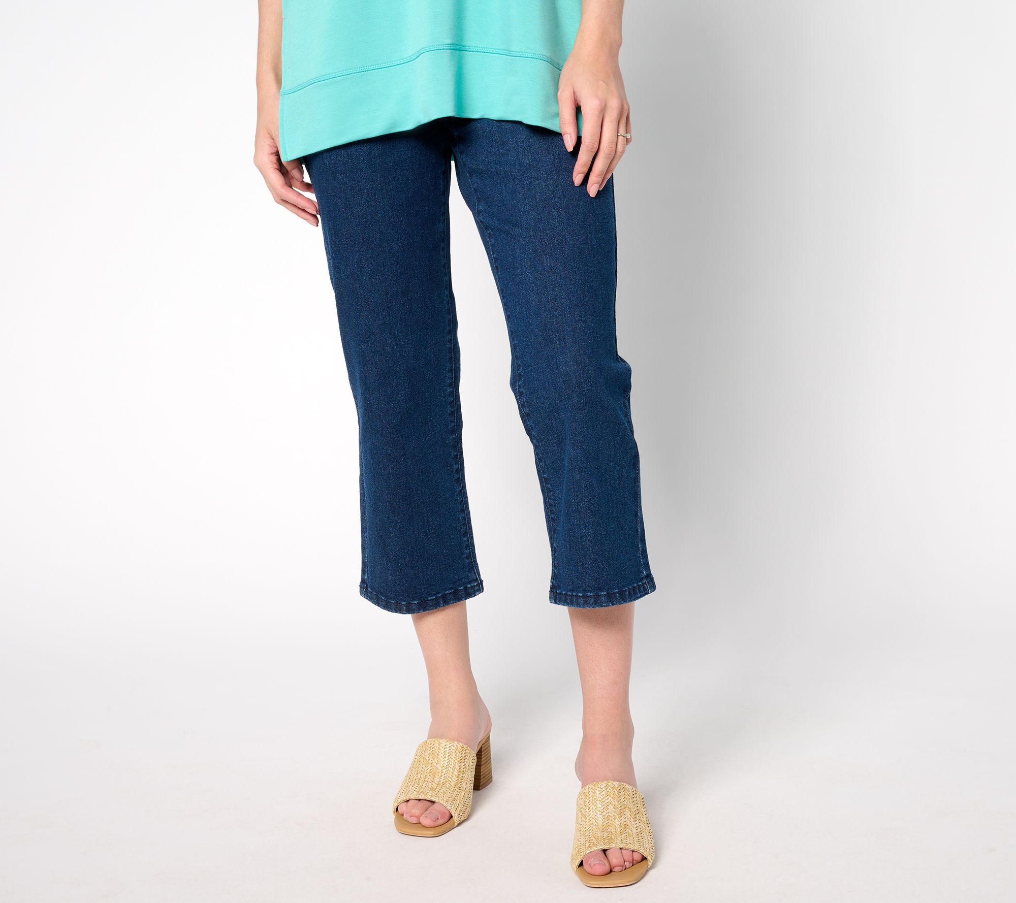 Brandis Dress Out Loud Regular De Novo Denim Cropped Jeans