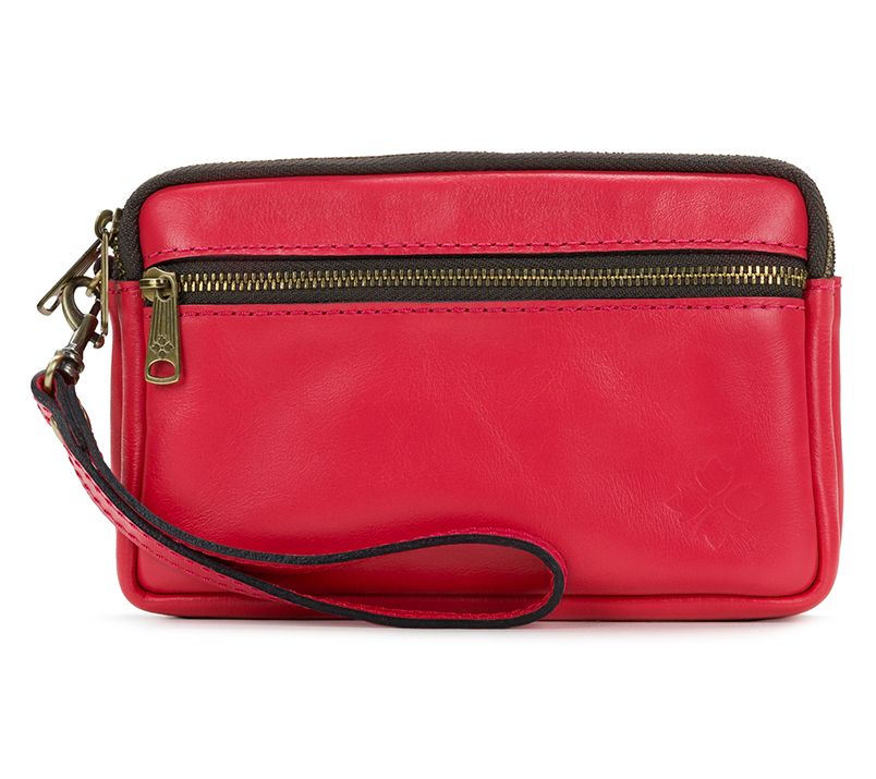 Patricia Nash Viani Vintage Distressed LeatherWristlet