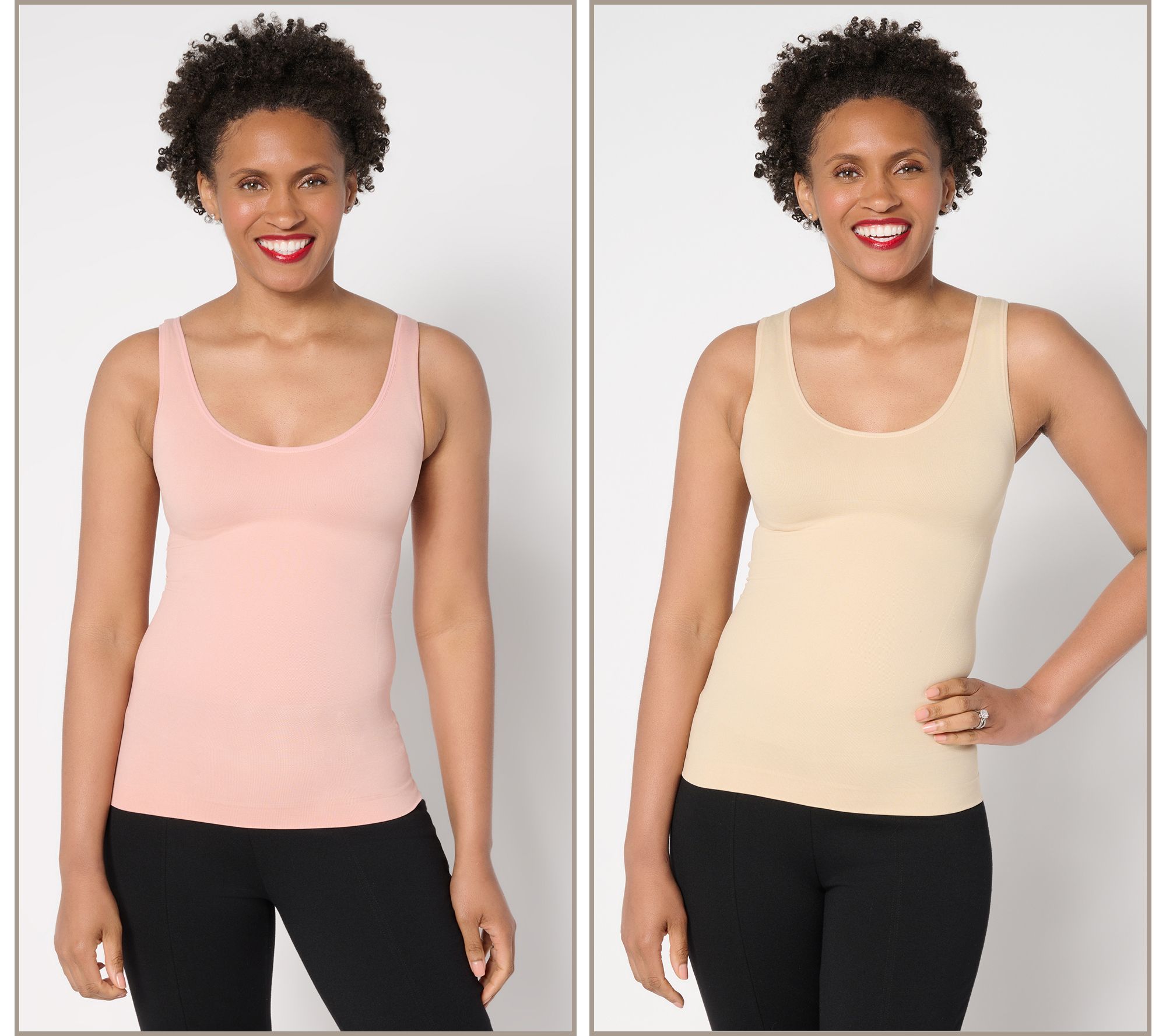 Shapermint Essentials All Day Everyday Shaping Tank Set of 2