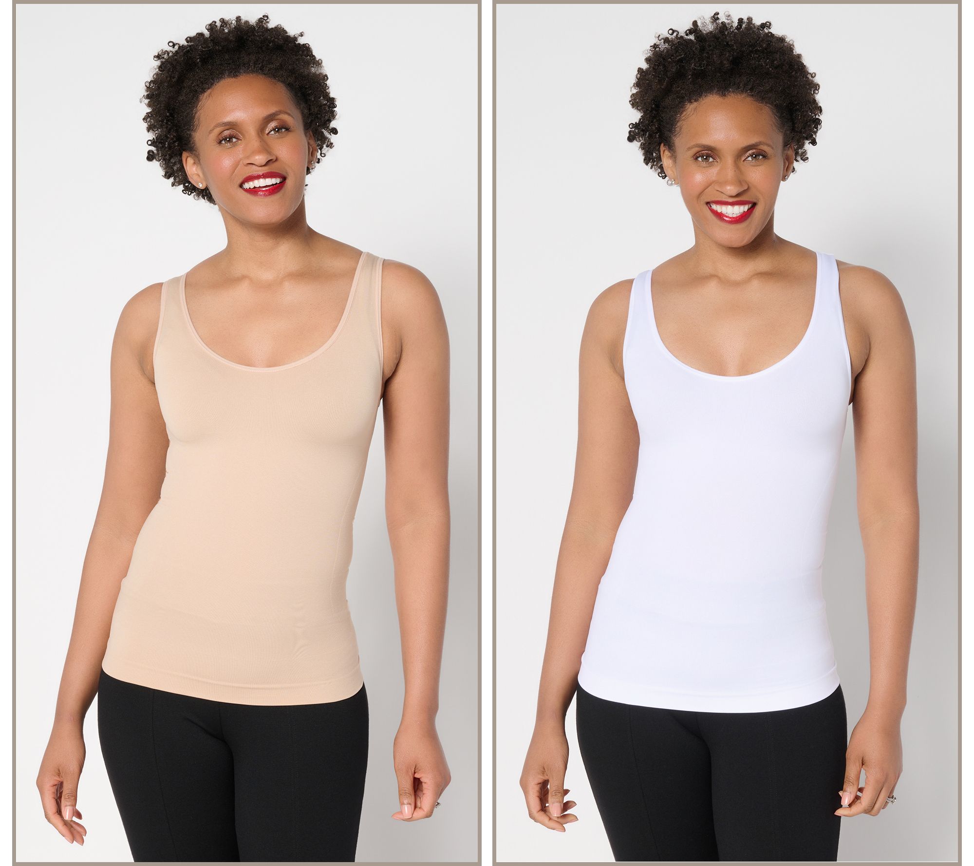 Shapermint Essentials All Day Everyday Shaping Tank Set of 2
