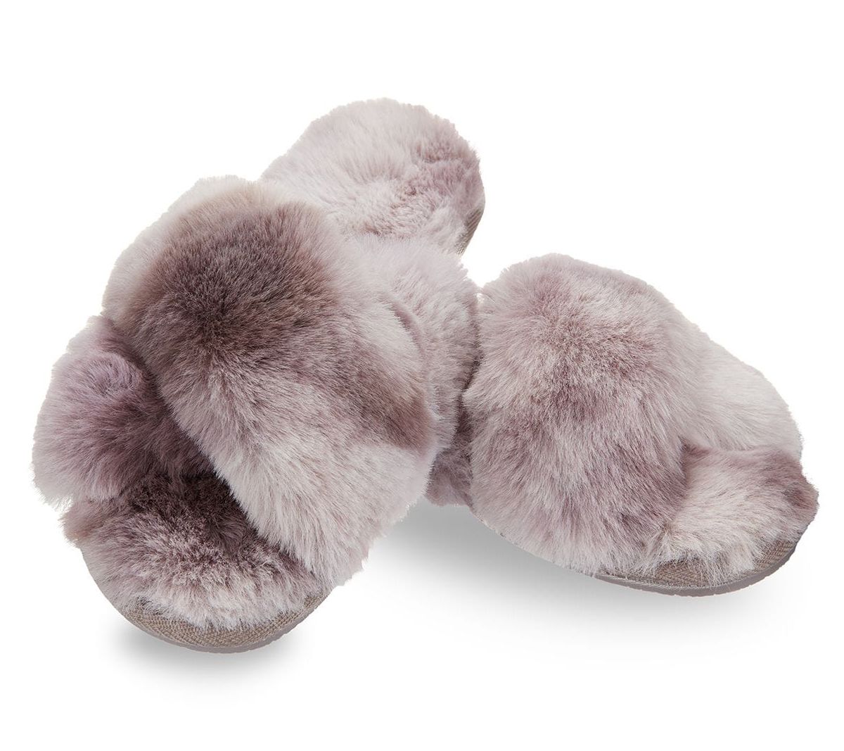 Memoi Women's Josephine Plush Slide Slippers