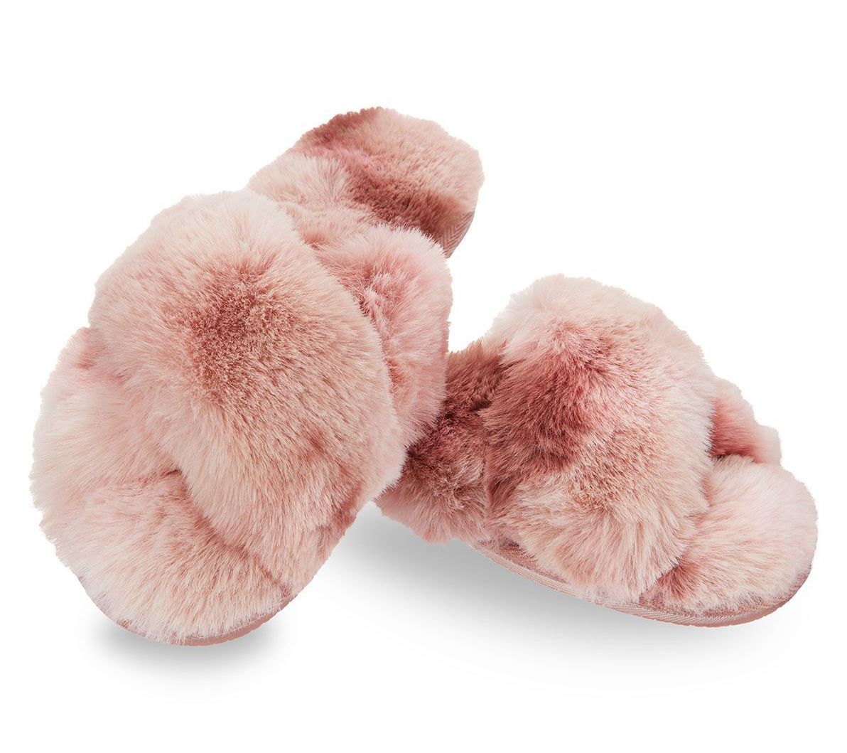 Memoi Women's Josephine Plush Slide Slippers