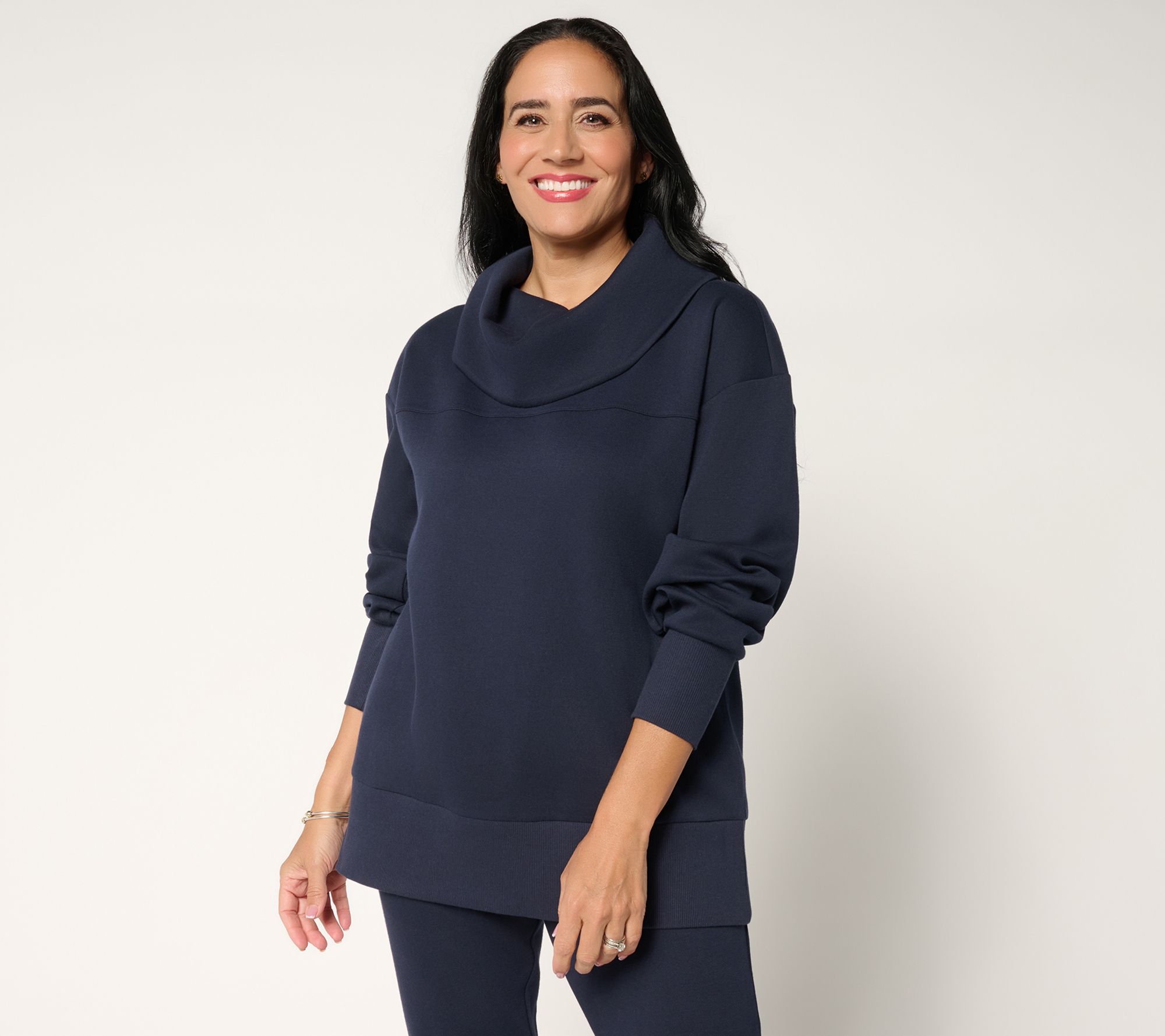 Martha Stewart Signature Petite Texture Knit Tunic