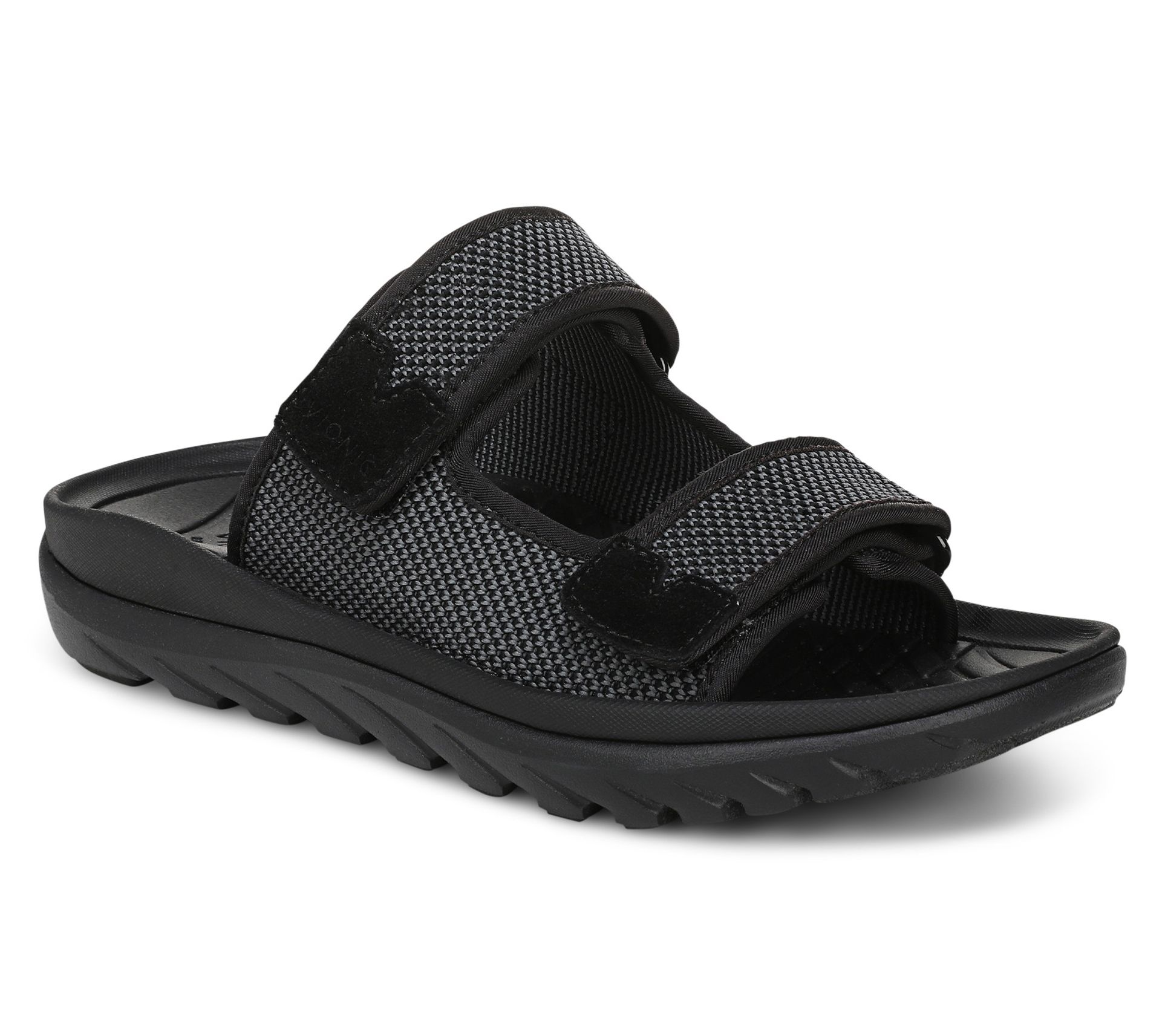 Vionic Knit & Suede Recovery Slide Sandals - Hope RX
