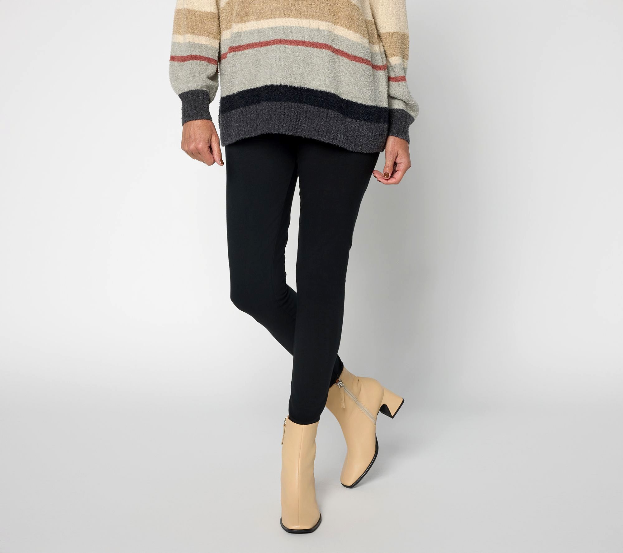 LOGO by Lori Goldstein Tall Full Length Pull On Legging