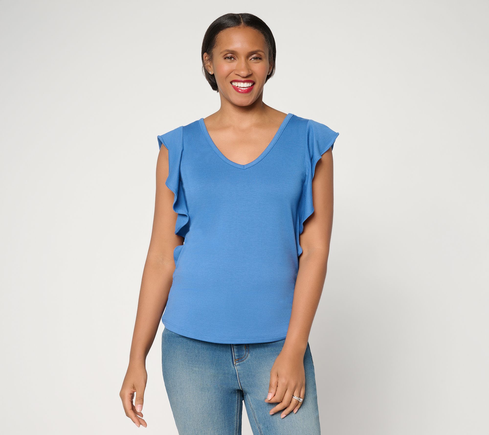 Mally Roncal Foundation Reversible Neckline Top