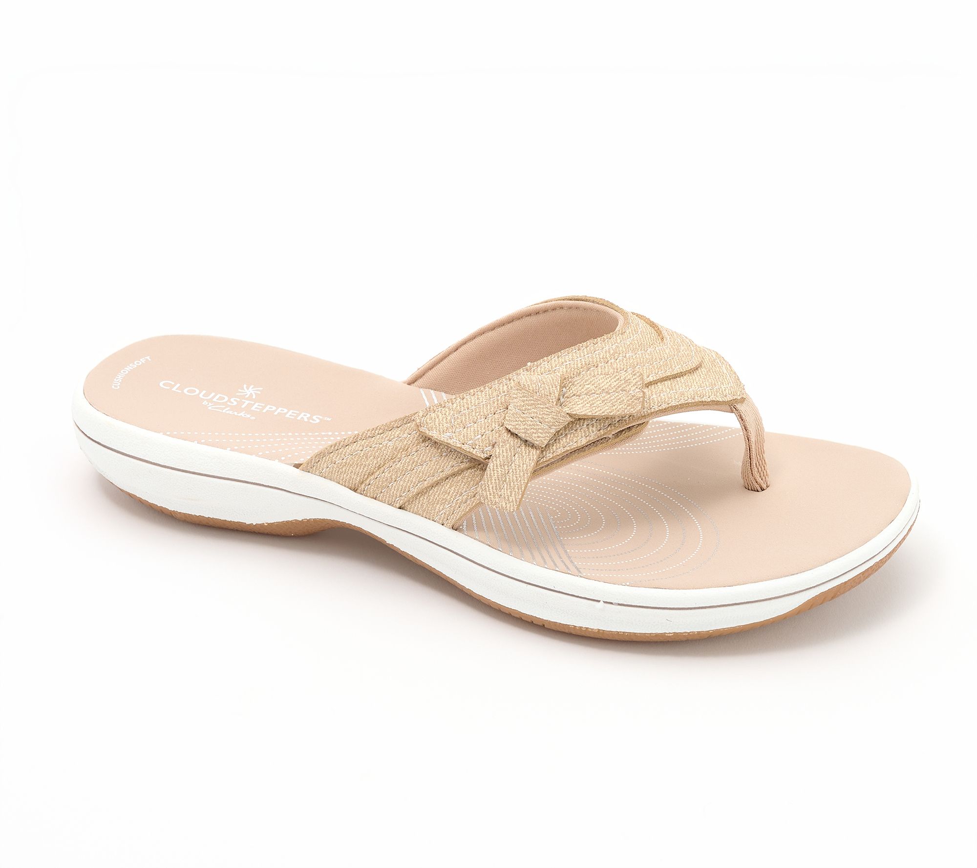 Clarks Cloudsteppers Thong Sandals -Breeze Dalia