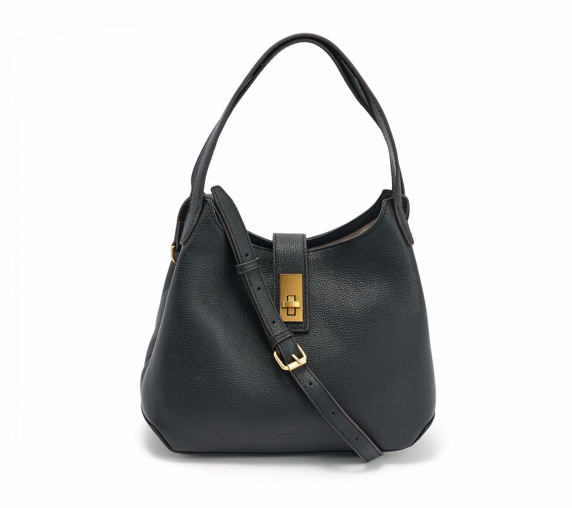 American Leather Co. Lexington Turnlock Convertible Bag
