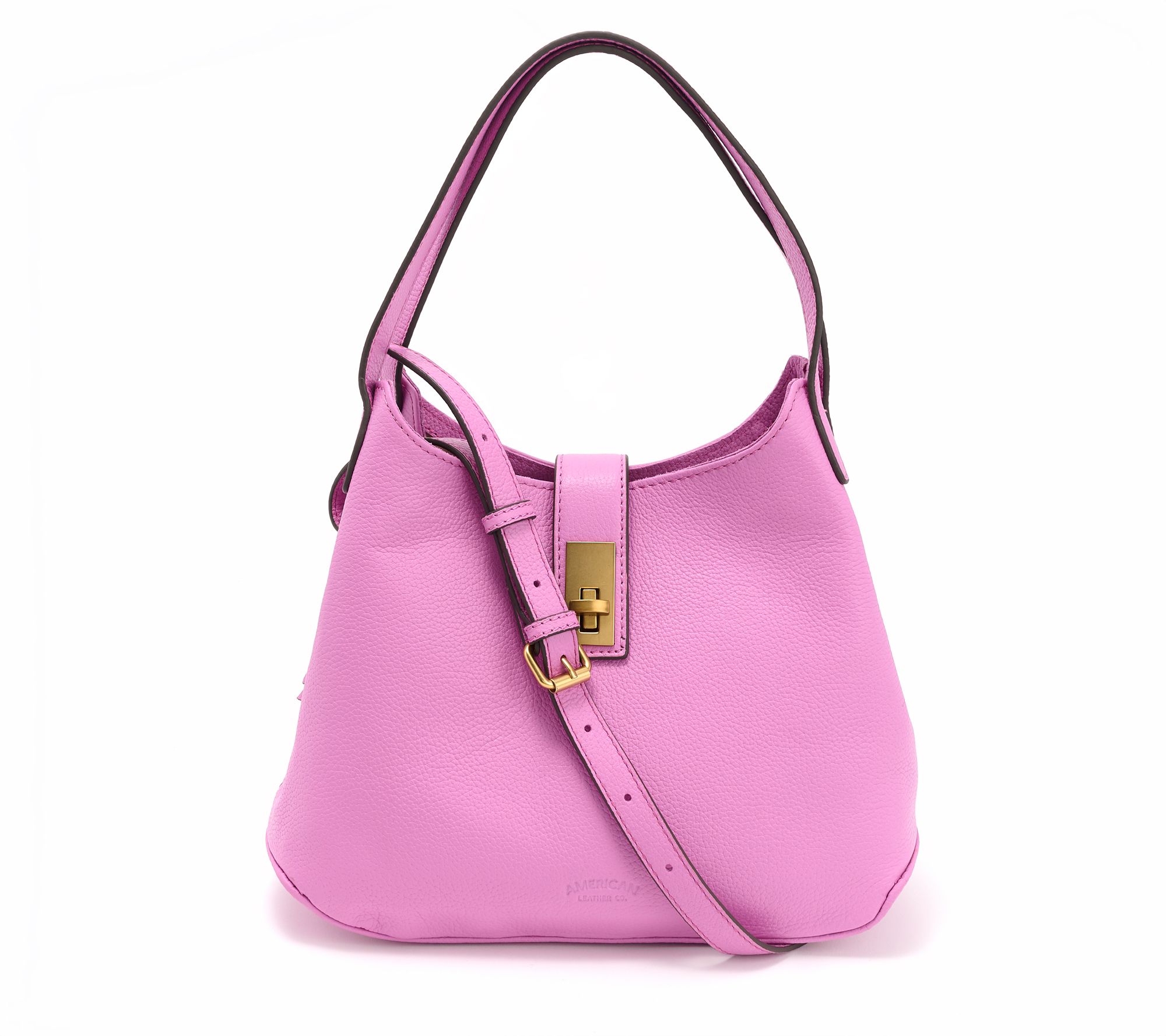 American Leather Co. Lexington Turnlock Convertible Bag