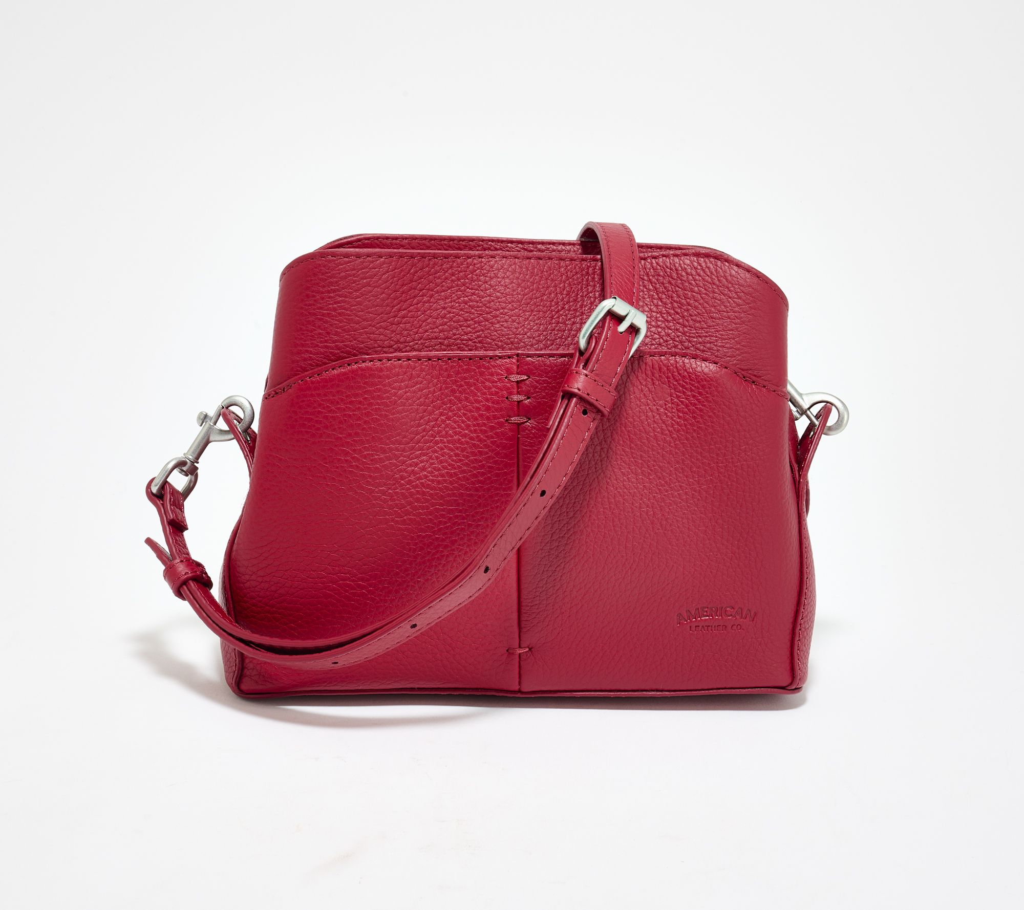 "As Is" American Leather Co. Tulip LrgTriple Entry Crossbody