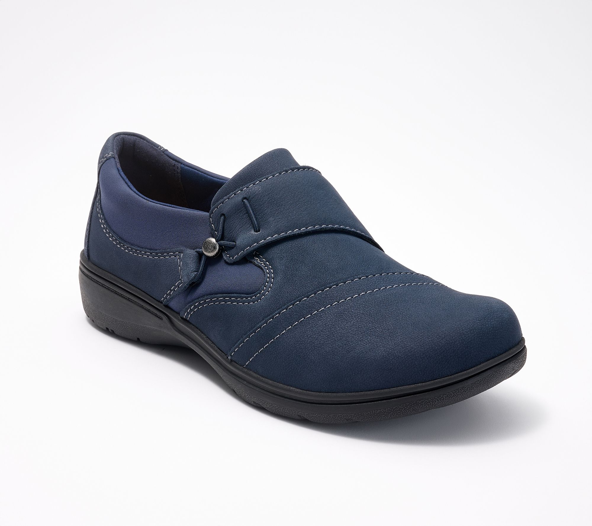  Clarks Collection Leather Slip-Ons -Carleigh Lily