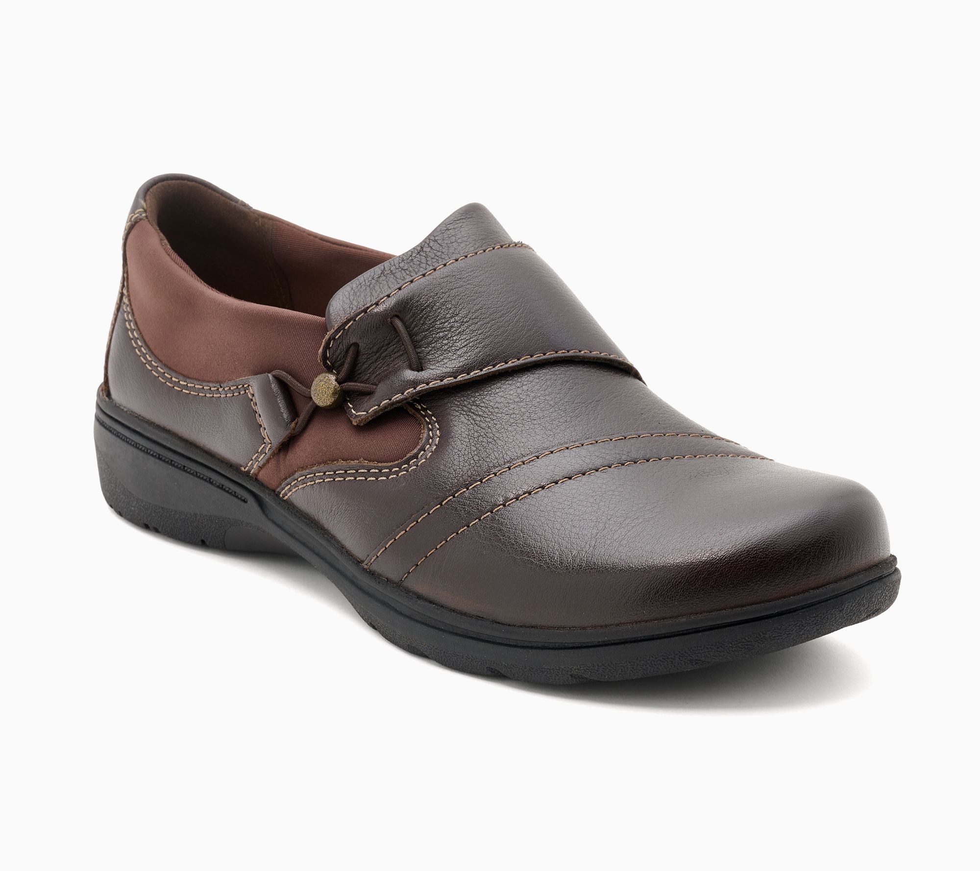 Clarks Collection Leather Slip-Ons -Carleigh Lily