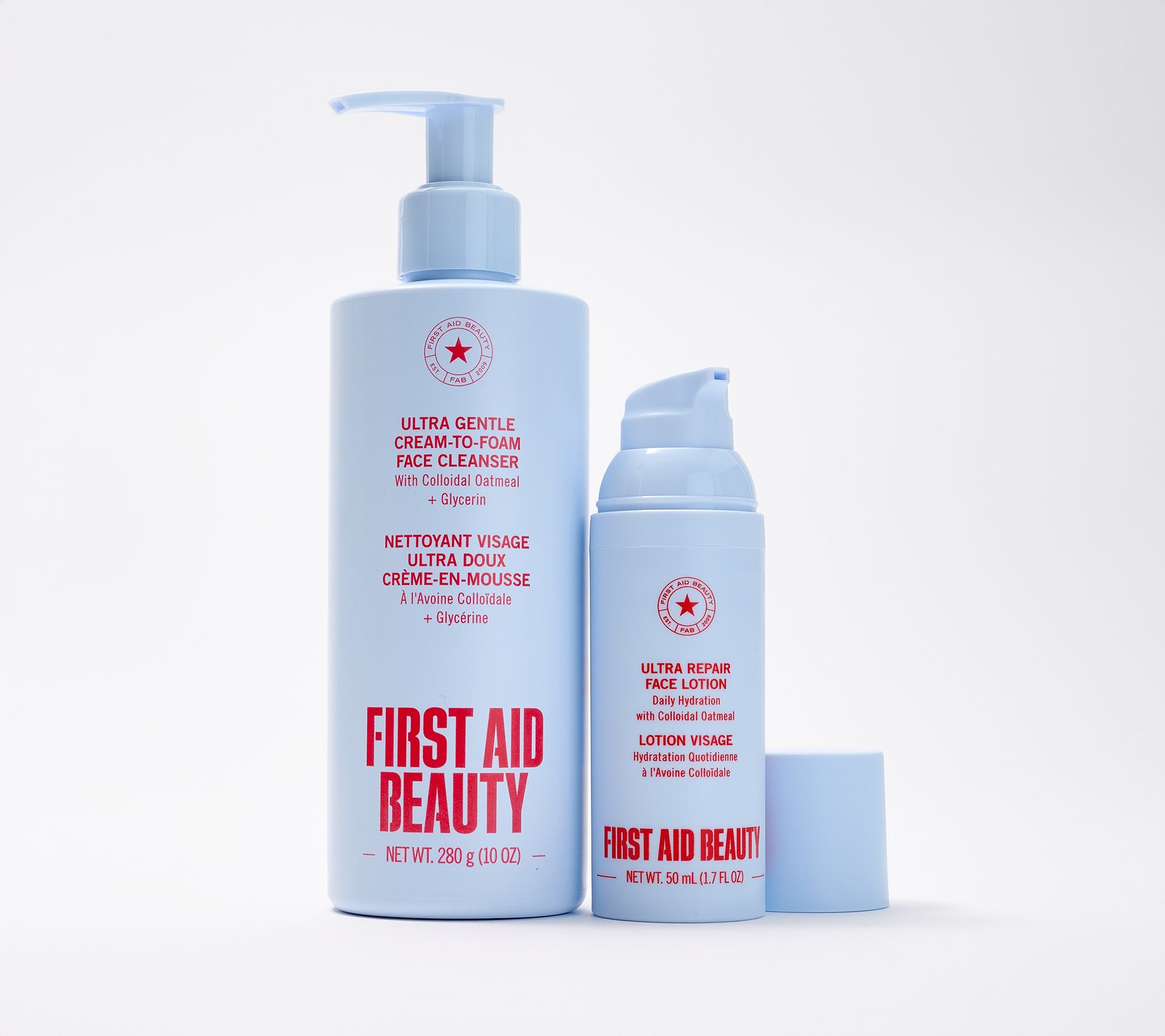 First Aid Beauty Cleanse + Hydrate 2pc Set
