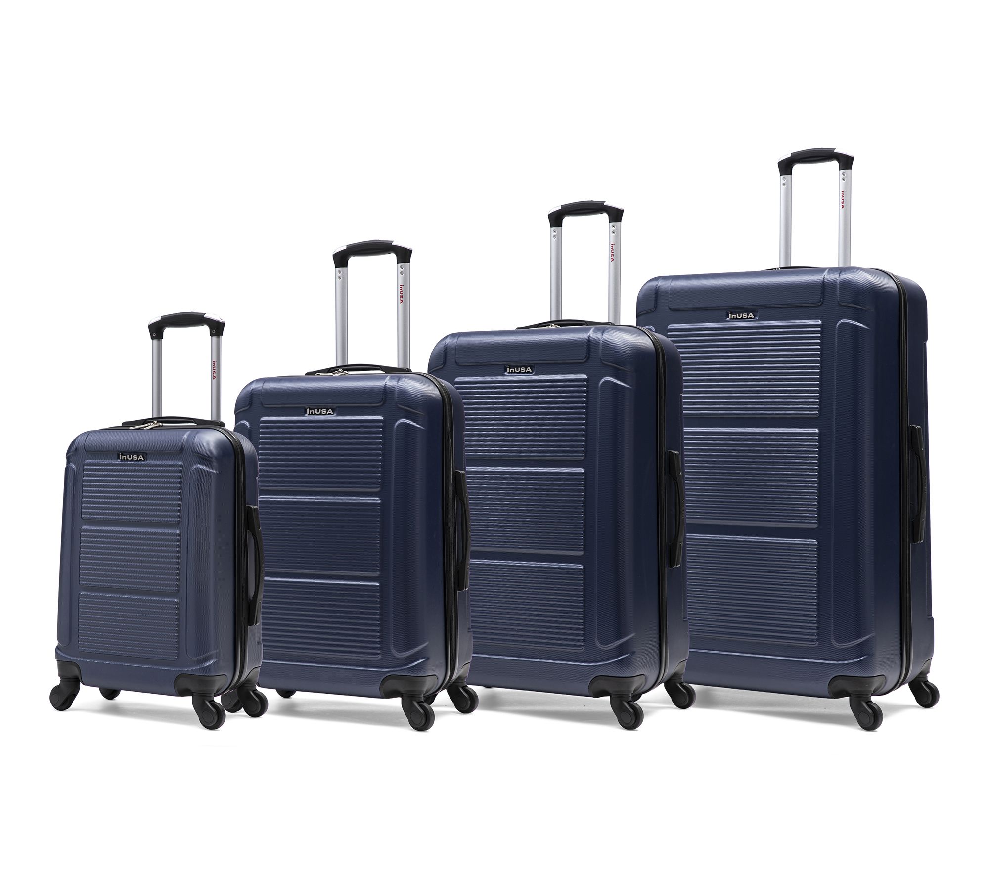 InUSA Pilot Lightweight Hardside 4 Piece Set