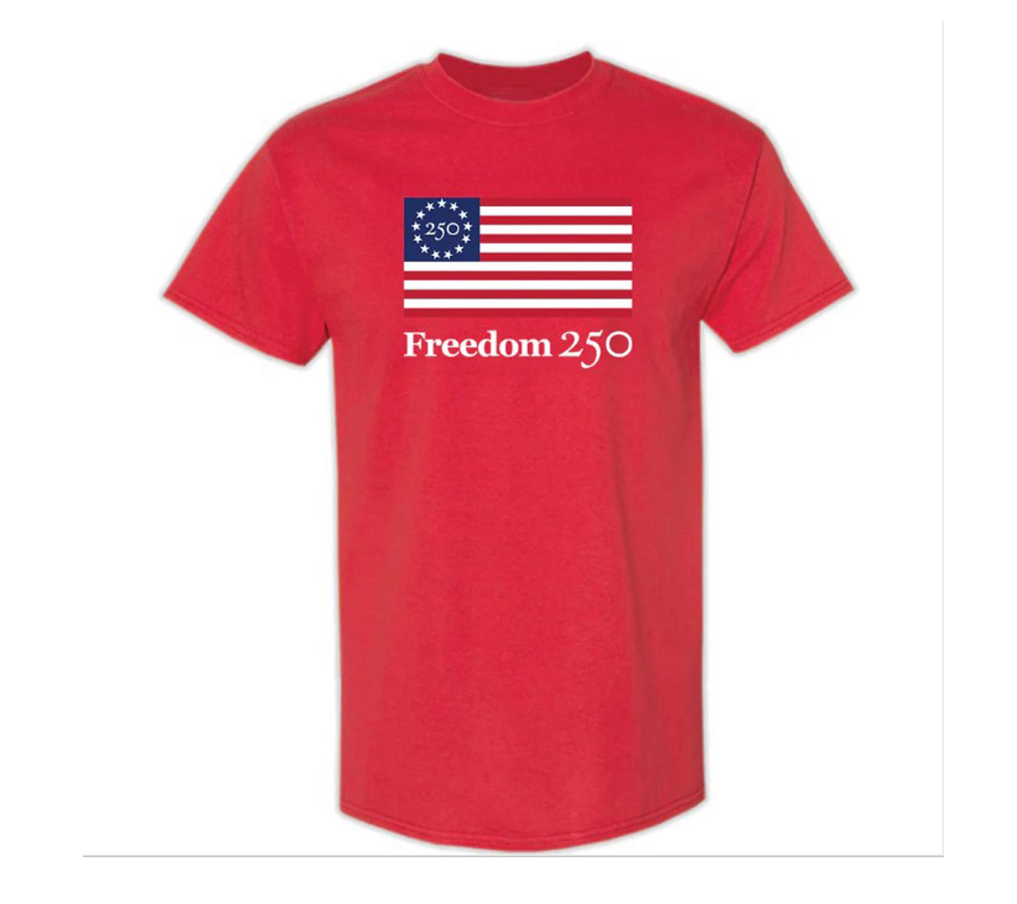 Official Freedom 250 Unisex T-shirt Red