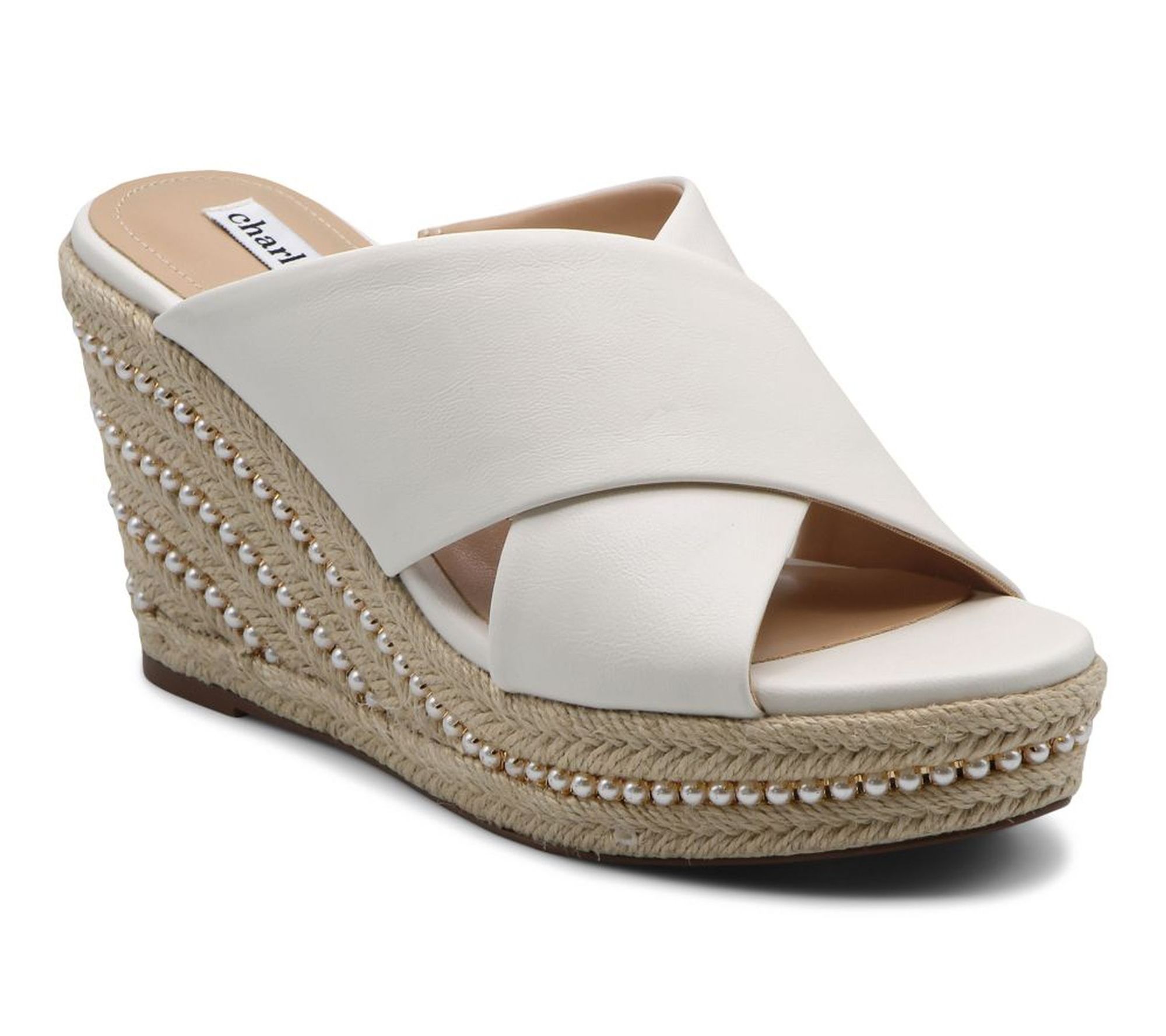 Charles David  Womens Cate-1 Platform Wedge Sandal