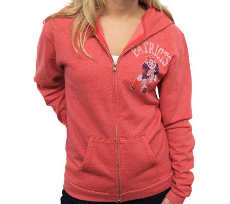 Patriots zip best sale up sweatshirt