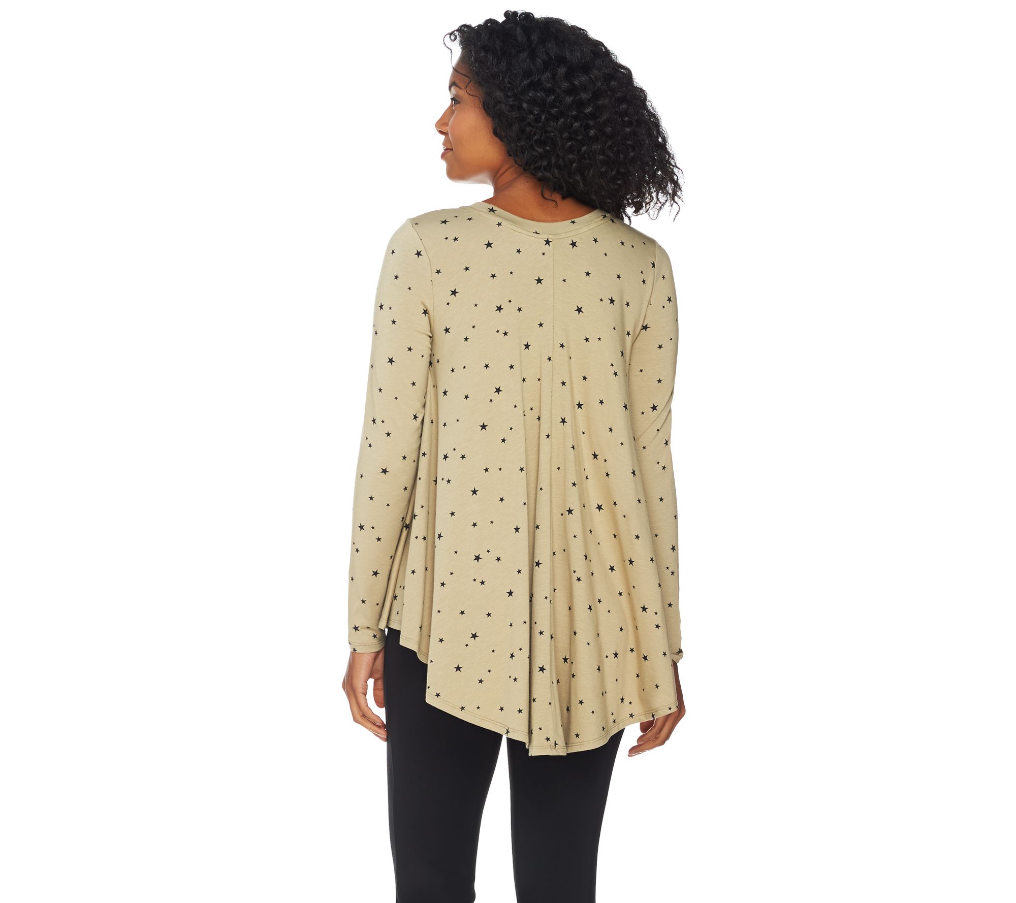 AnyBody Cozy Knit Swing Top