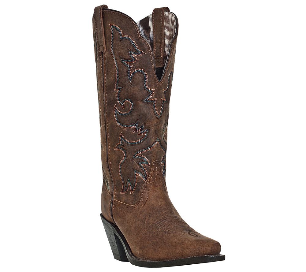 Laredo Leather Cowboy Boots - Access 