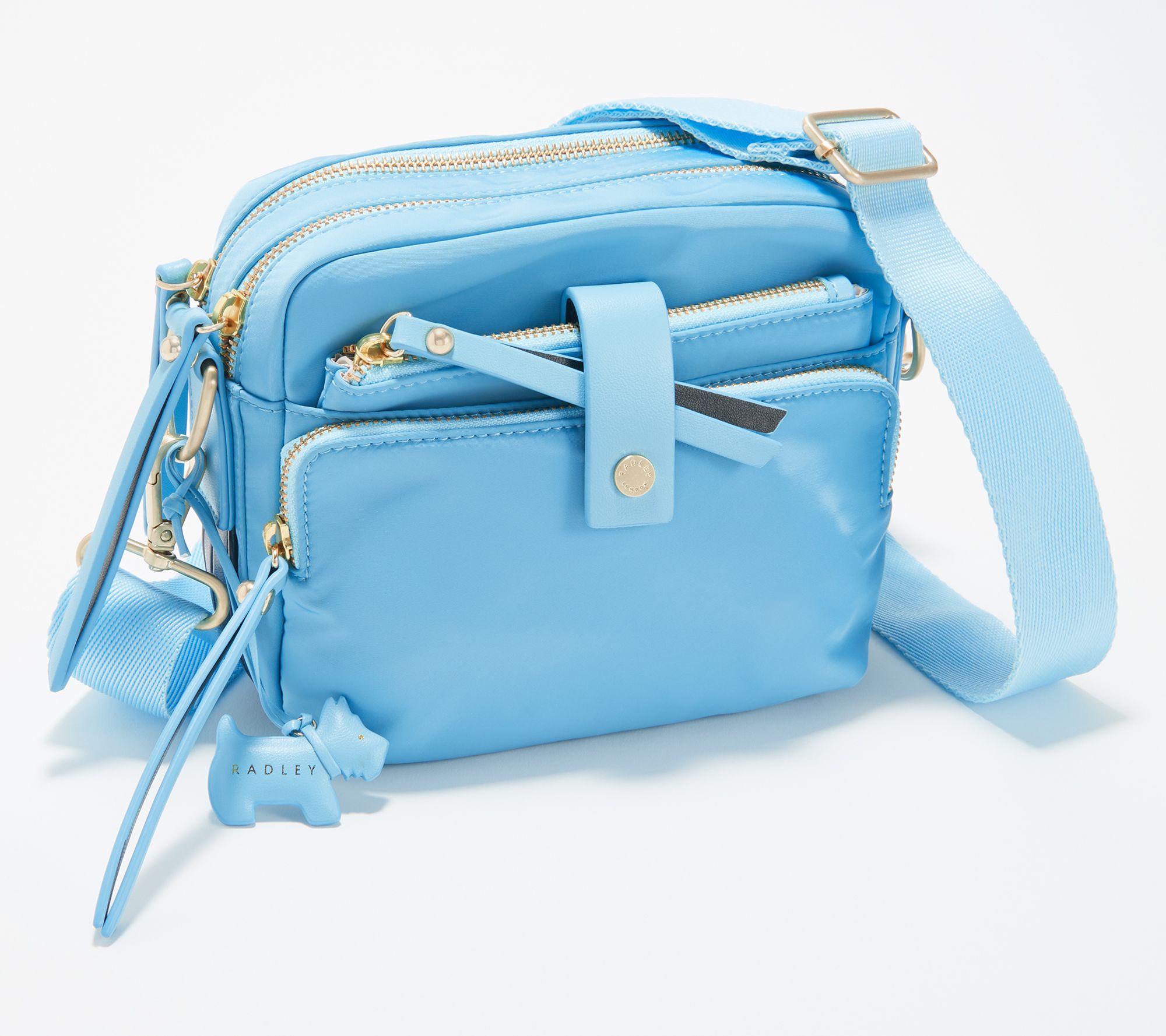 Radley London Welcomes Road Small Leather Ziptop Crossbody - QVC UK