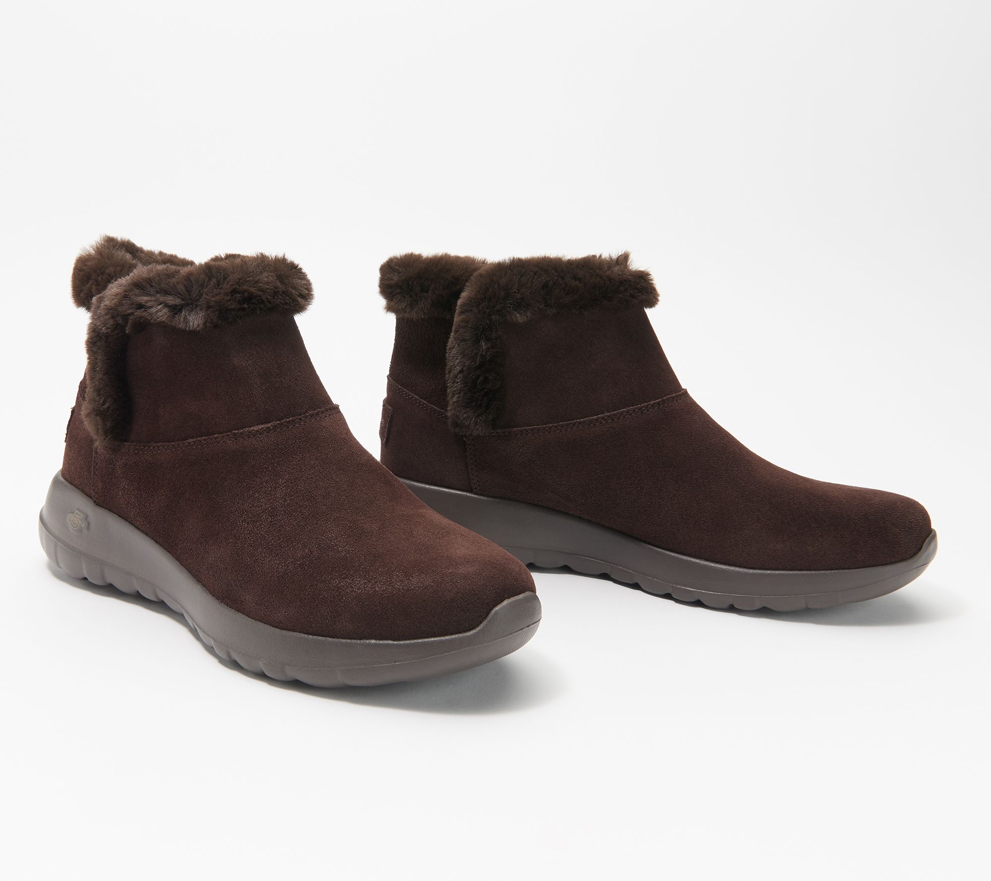 Is" Skechers Solid On-the-Go Joy Bundle Up Ankle Boots QVC.com