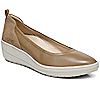 "As Is" Vionic Leather Slip-on Wedges - Jacey