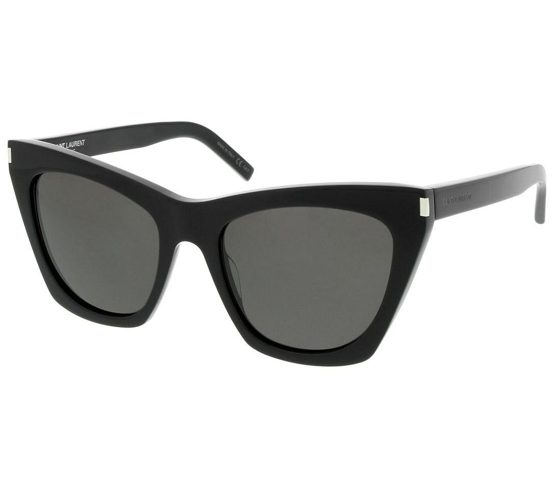 Saint Laurent Black Kate Cat-Eye Sunglasses - QVC.com