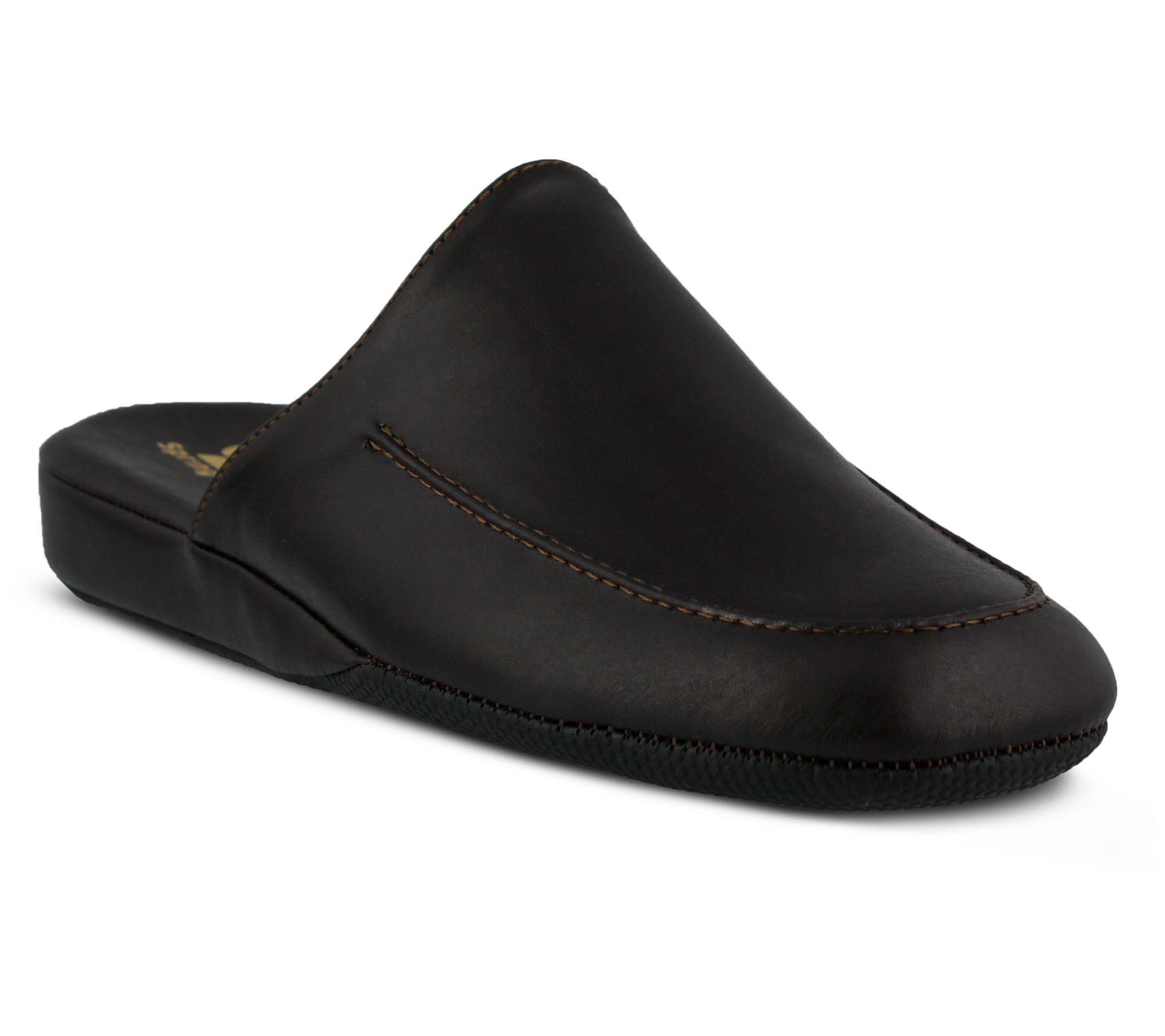Spring Step Men's Leather Slippers - Nigel