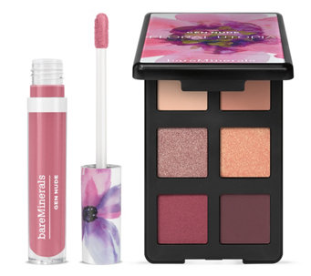 bareMinerals Floral Utopia EyeshadowPalette & Gloss - A450386