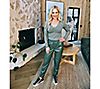 Candace Cameron Bure Regular Faux Leather Pull-On Pant, 6 of 6